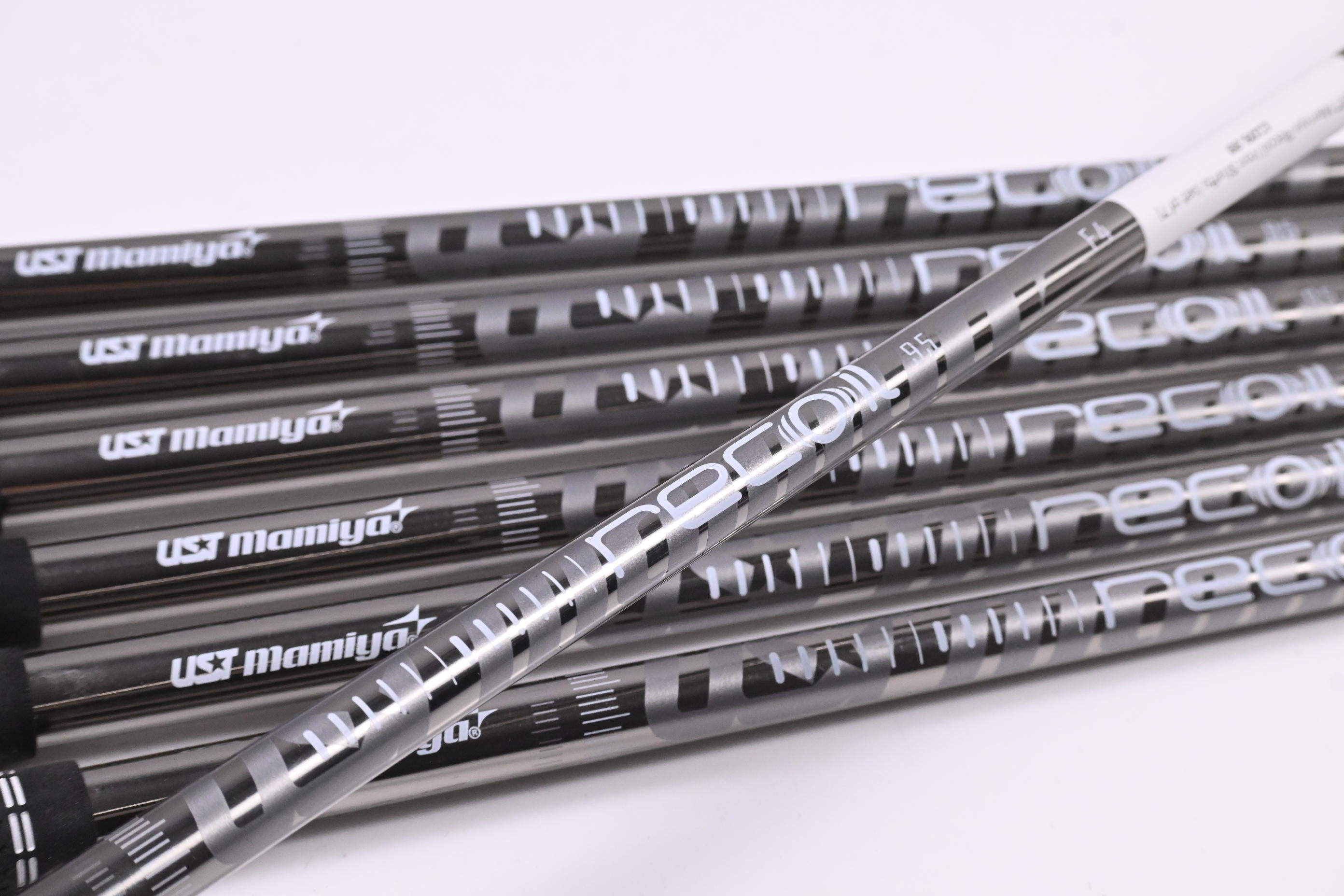 UST Mamiya Recoil 95 Iron Shafts / Stiff Flex / Set of 7 / .355" Tip