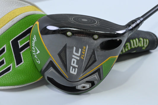 Callaway Epic Flash Driver / 10.5 Degree / Stiff Flex Aldila Rogue Black 60