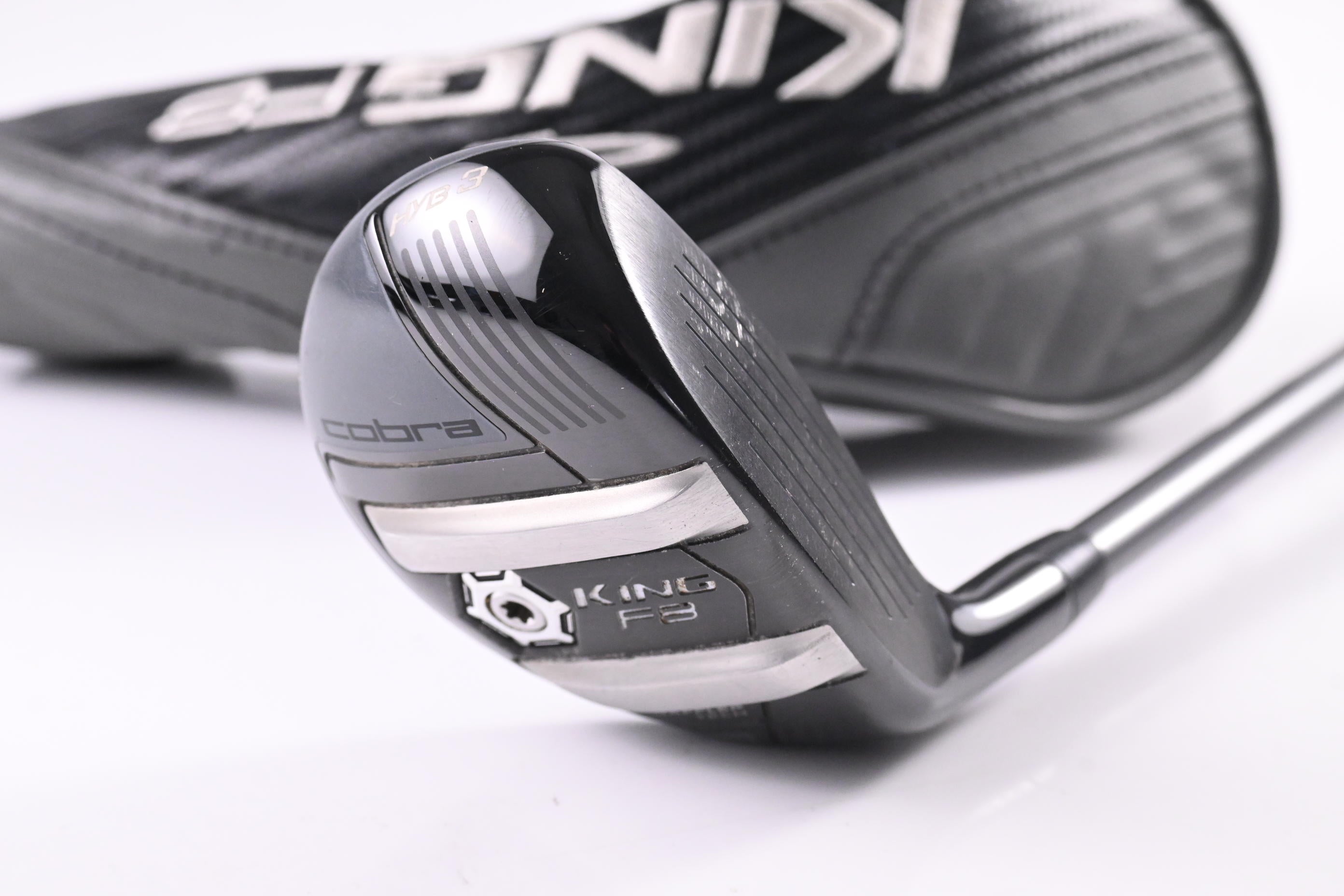 Cobra King F8 #3 Hybrid / 19 Degree / Stiff Flex Bassara 65 Shaft