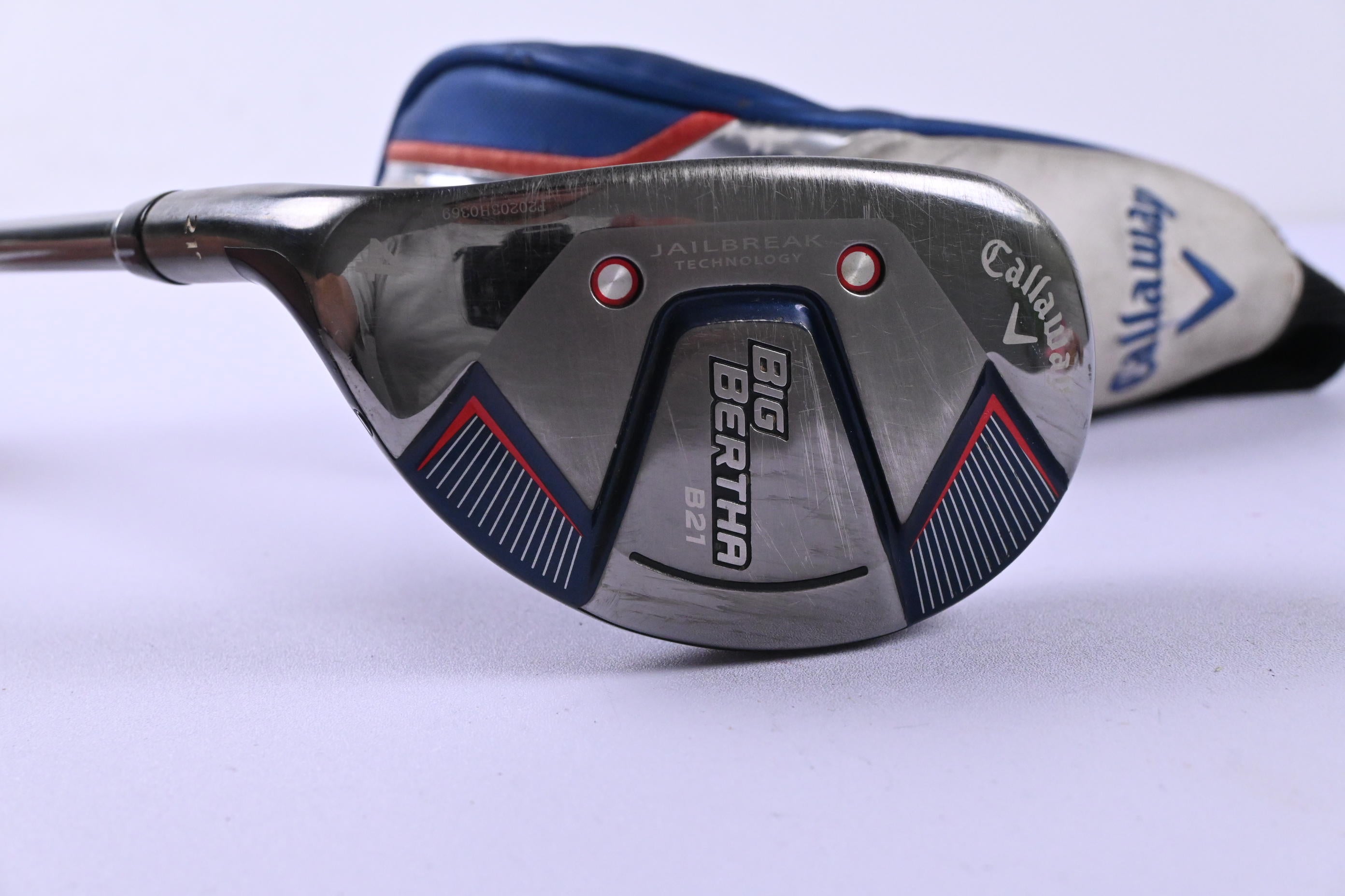 Left Hand Callaway Big Bertha B21 #4 Hybrid / 21 Degree / Regular Flex RCH 65
