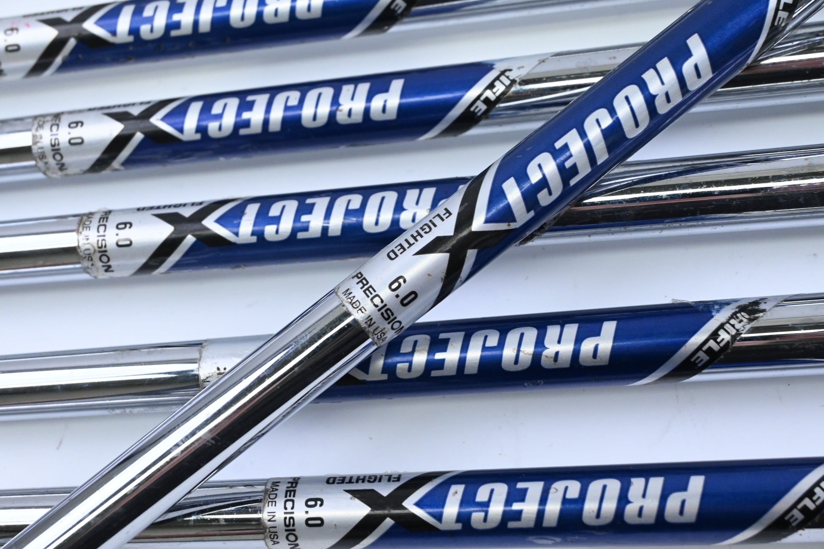 Callaway X-Forged 2007 Irons / 4-PW / Stiff Flex Flighted Rifle Shafts