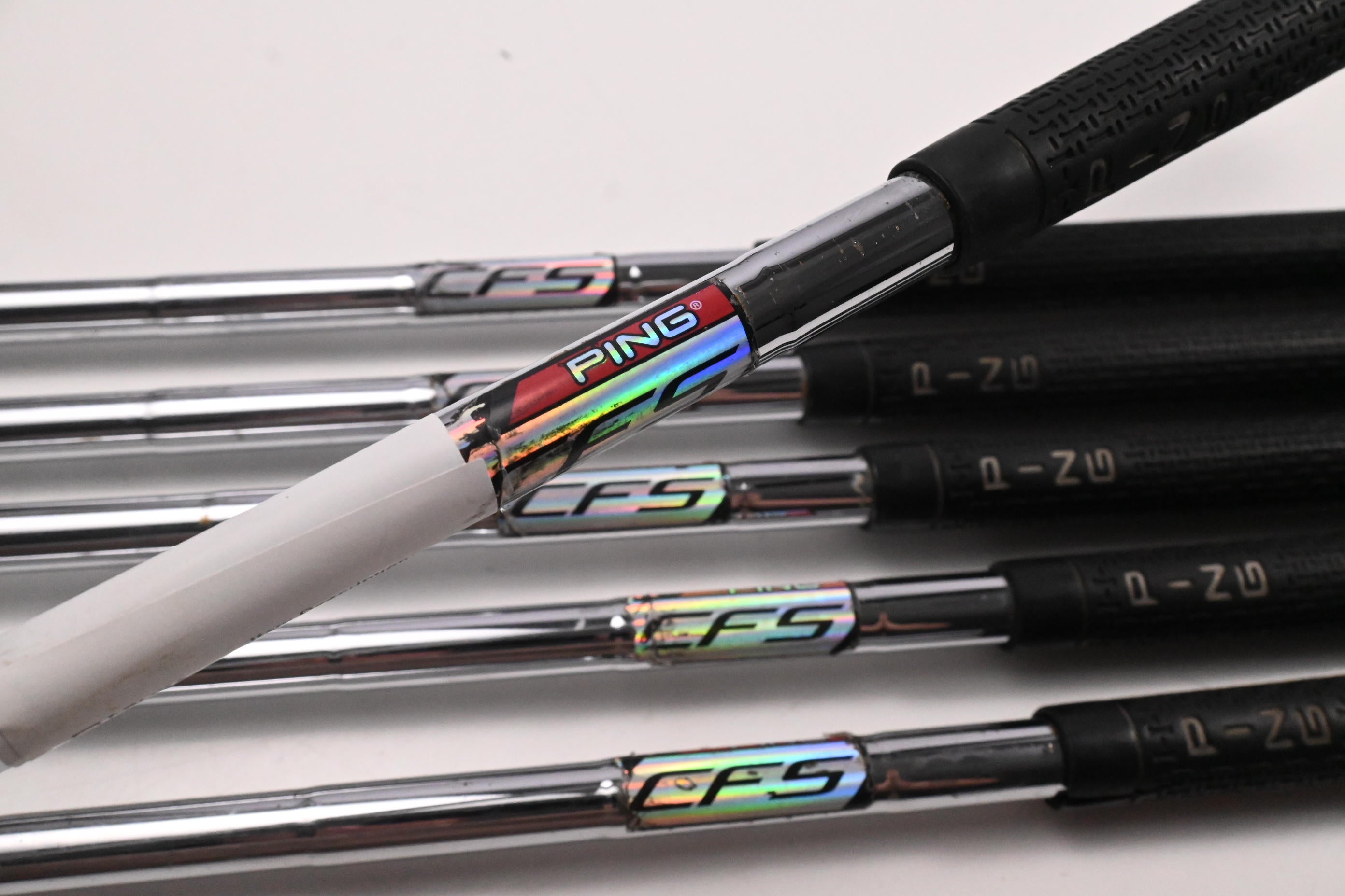 Ping G20 Irons / 6-PW+SW / Green Dot / Regular Flex Ping CFS Shafts