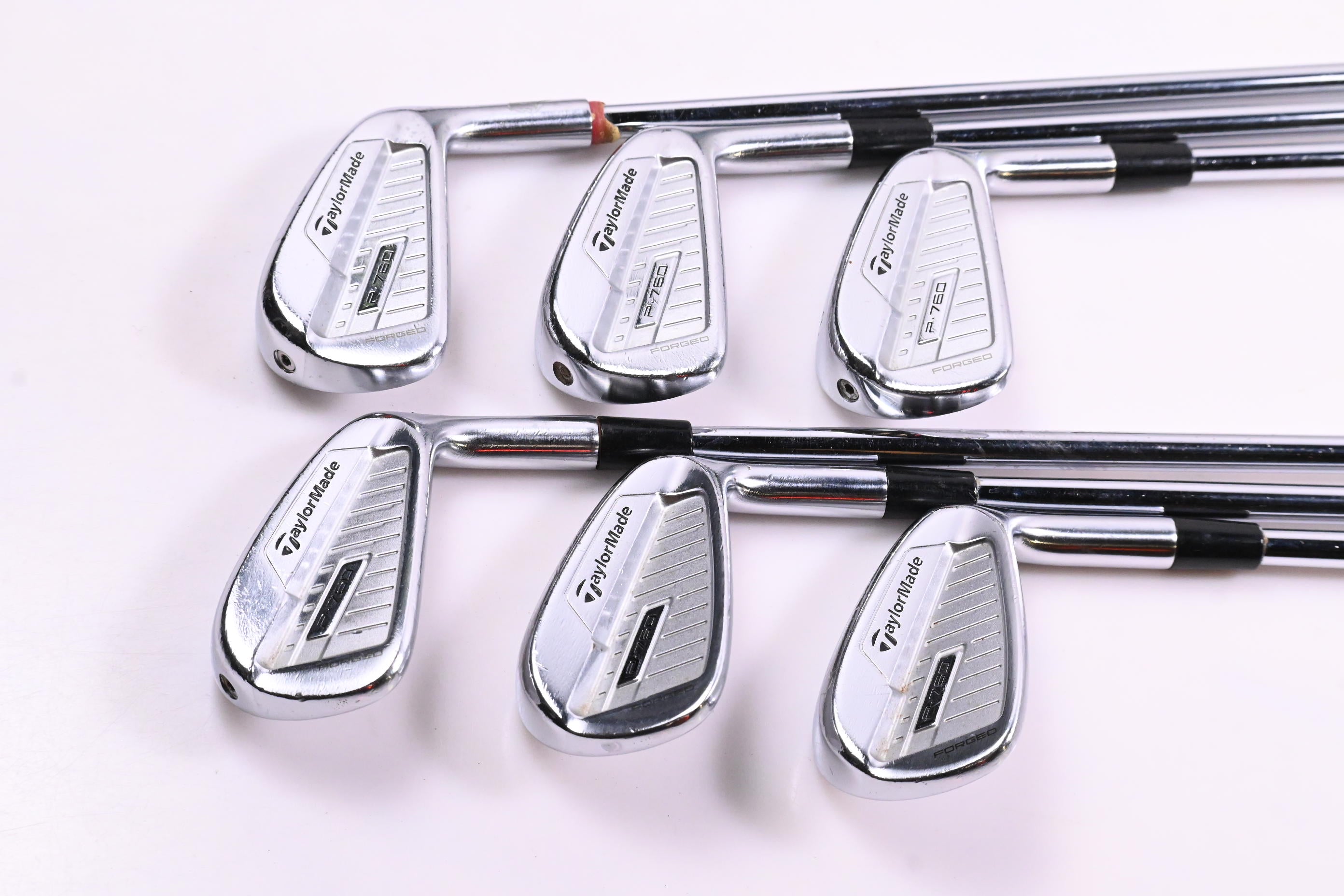 Taylormade P760 Irons / 4-9i / Stiff Flex Dynamic Gold S400 Shafts
