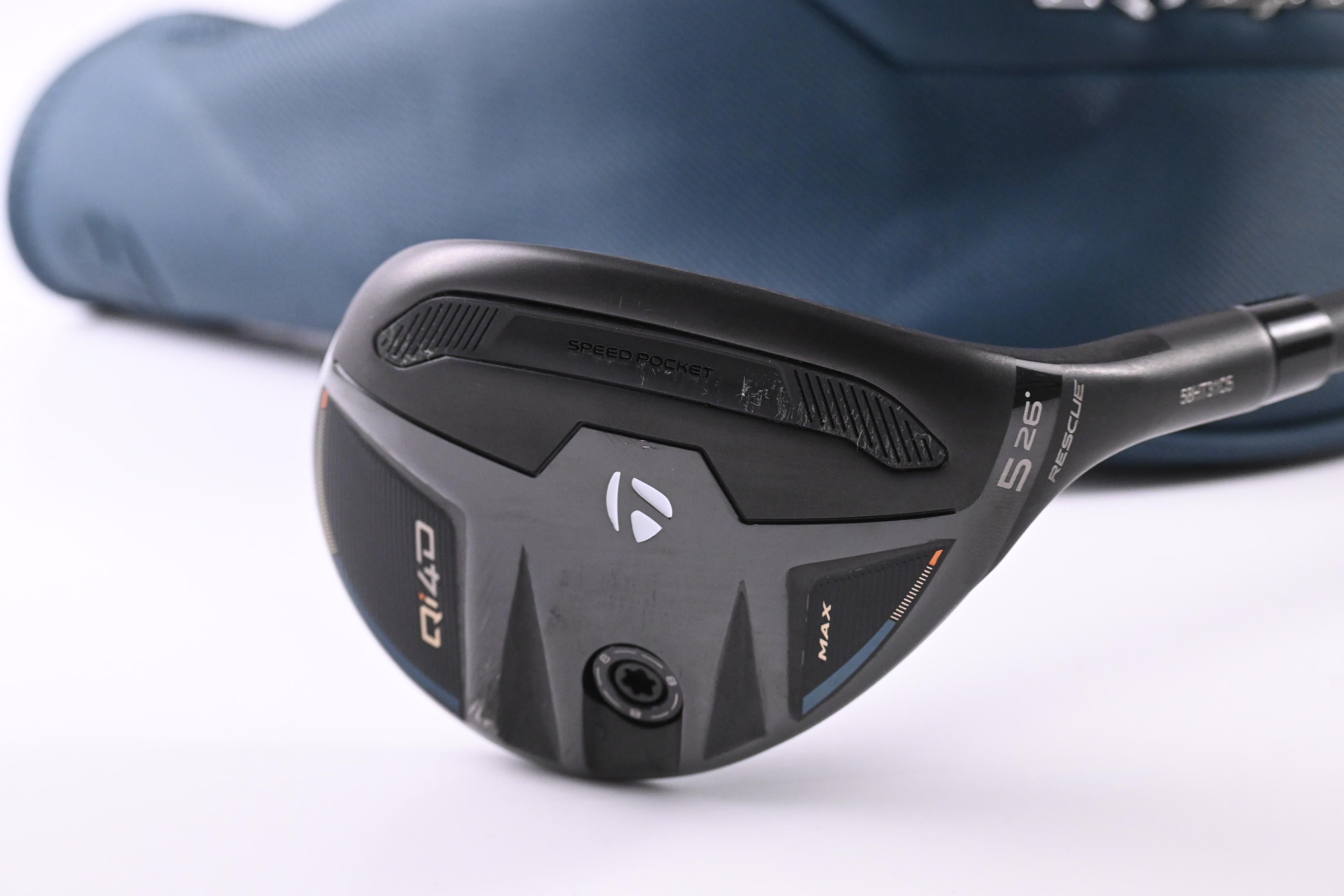 Taylormade Qi4D Max #5 Hybrid / 26 Degree / Regular Flex KBS REAX 50 Shaft