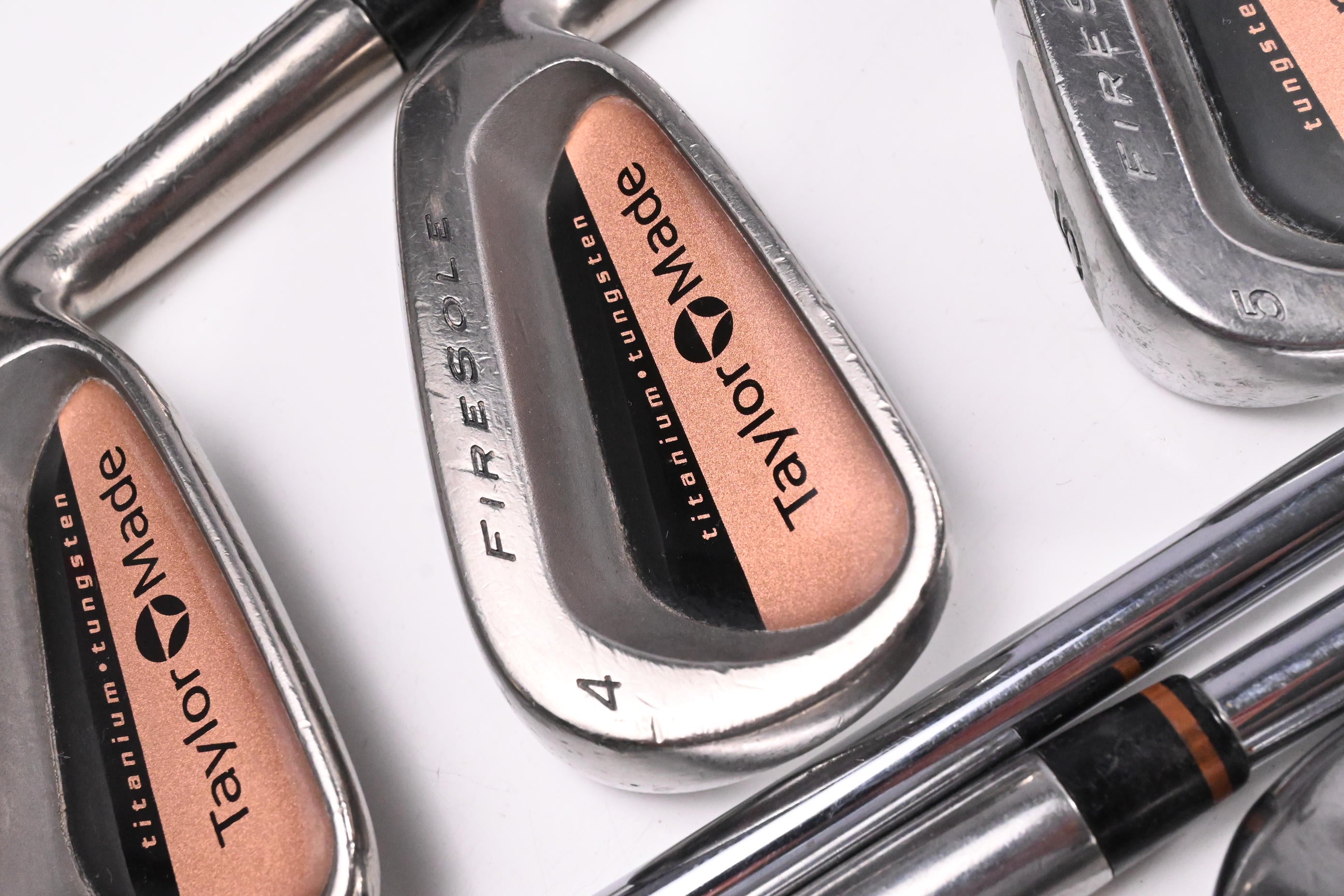 Taylormade Firesole Irons / 3-PW+SW / Regular Flex Rifle Precision 80 Shafts