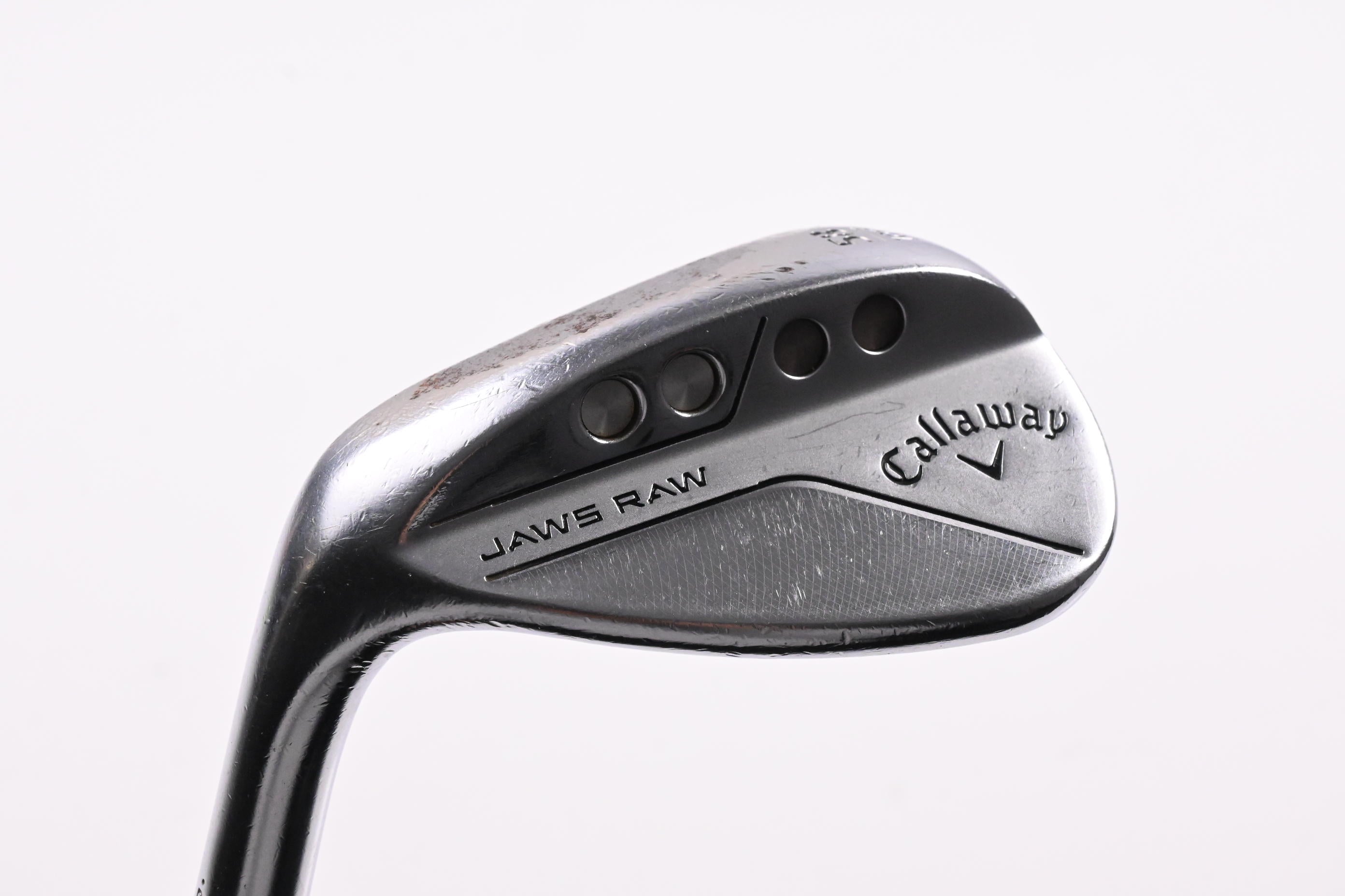 Left Hand Callaway Jaws Raw Lob Wedge / 58 Degree / Wedge Flex Dynamic Gold