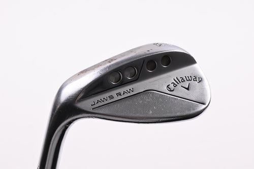 Left Hand Callaway Jaws Raw Lob Wedge / 58 Degree / Wedge Flex Dynamic Gold