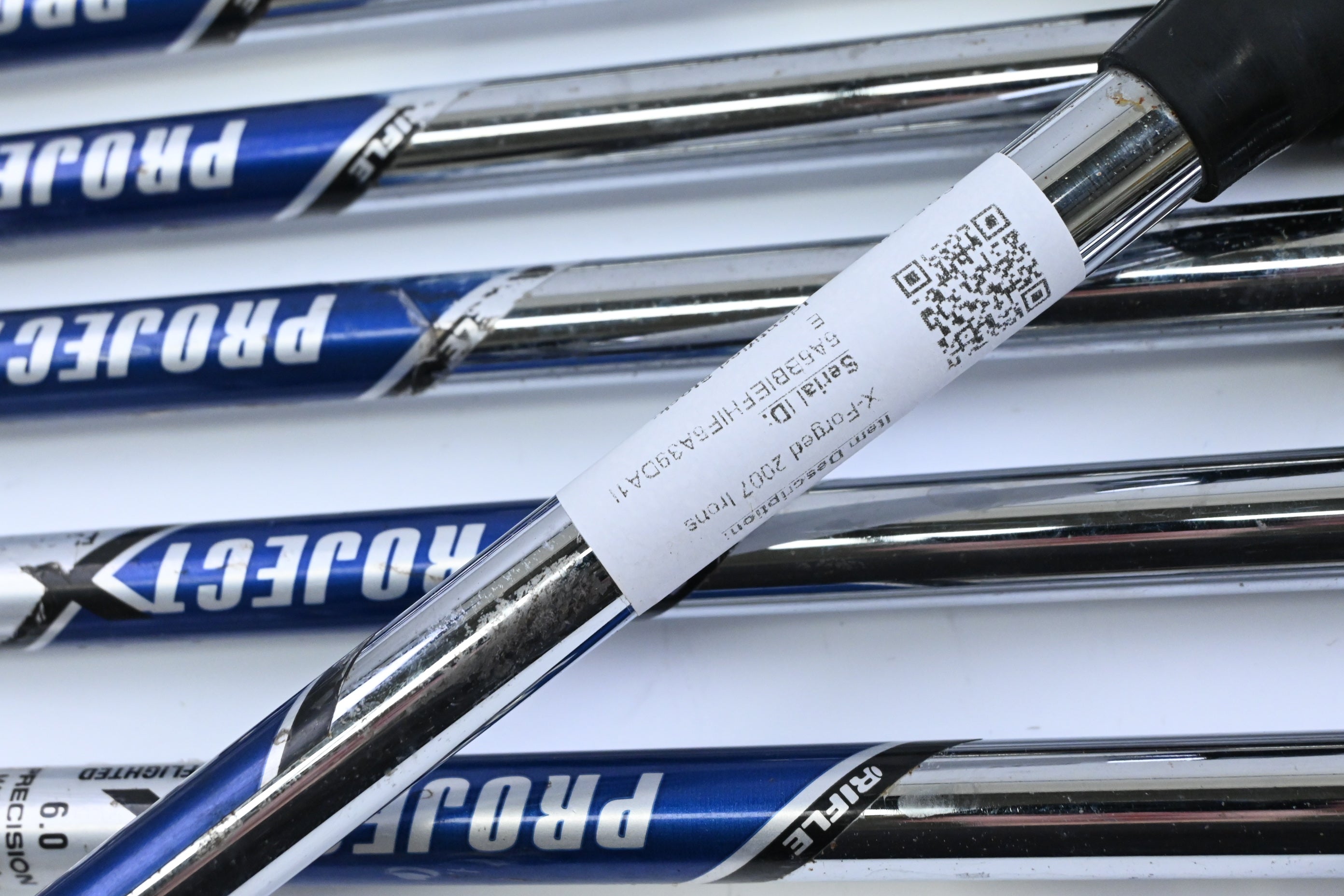 Callaway X-Forged 2007 Irons / 4-PW / Stiff Flex Flighted Rifle Shafts
