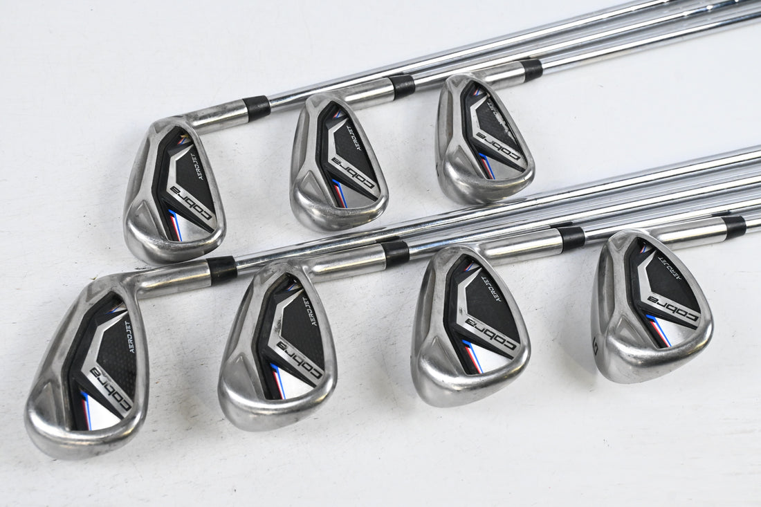 Cobra Aerojet Irons / 5-PW+GW / Regular Flex KBS Tour Lite Shafts