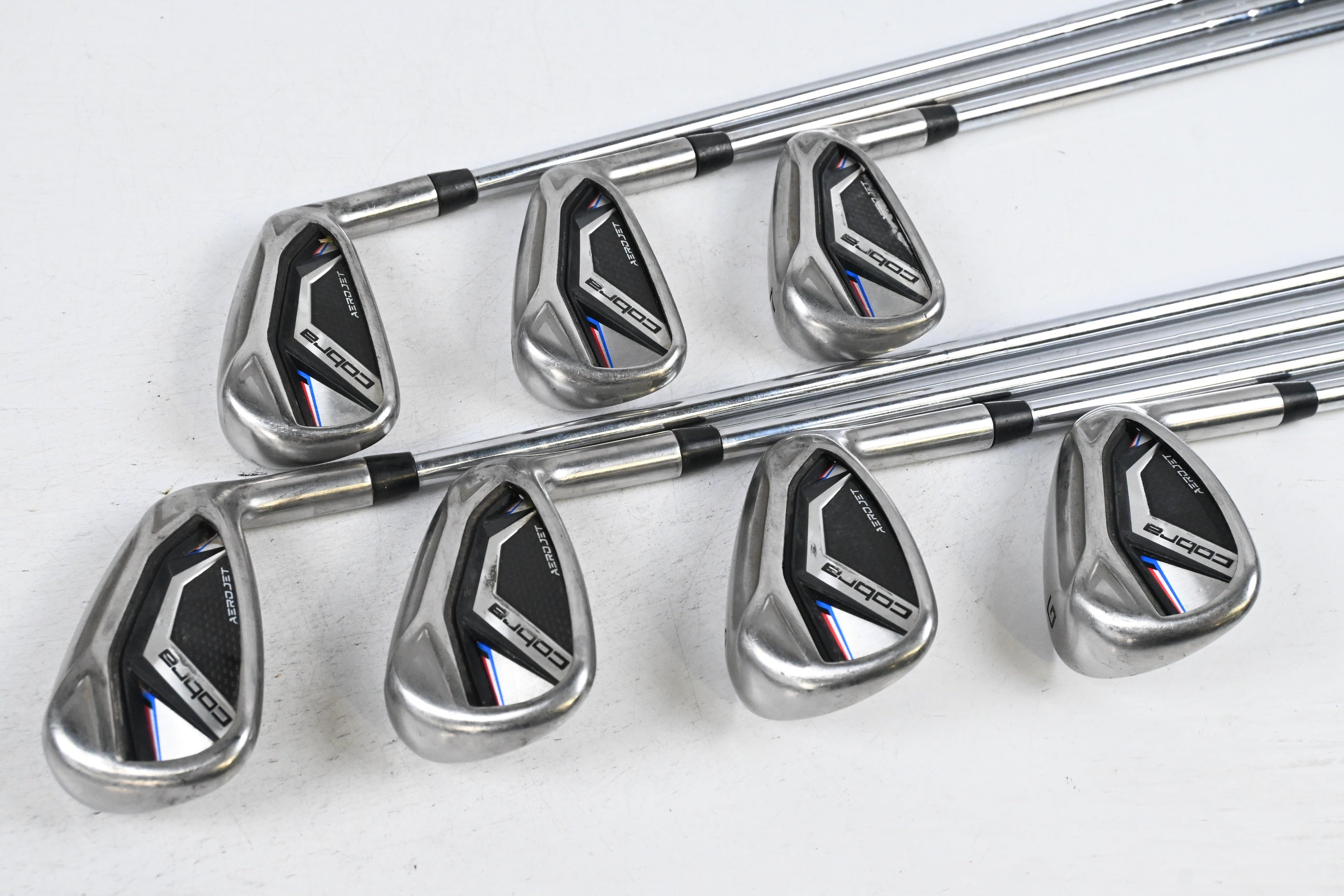 Cobra Aerojet Irons / 5-PW+GW / Regular Flex KBS Tour Lite Shafts
