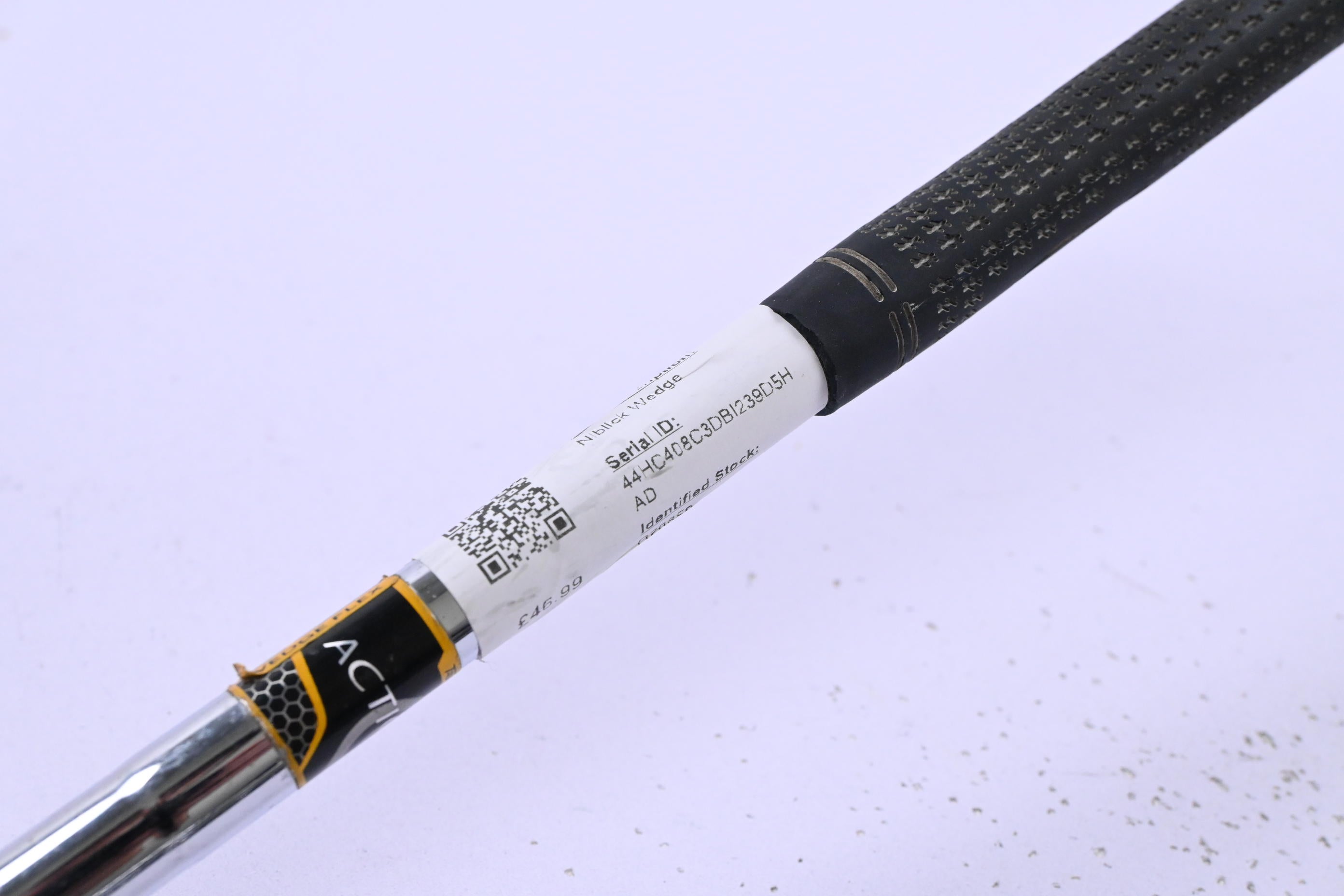 Cleveland Niblick Chipper / 42 Degree / Wedge Flex Cleveland Actionlite Shaft