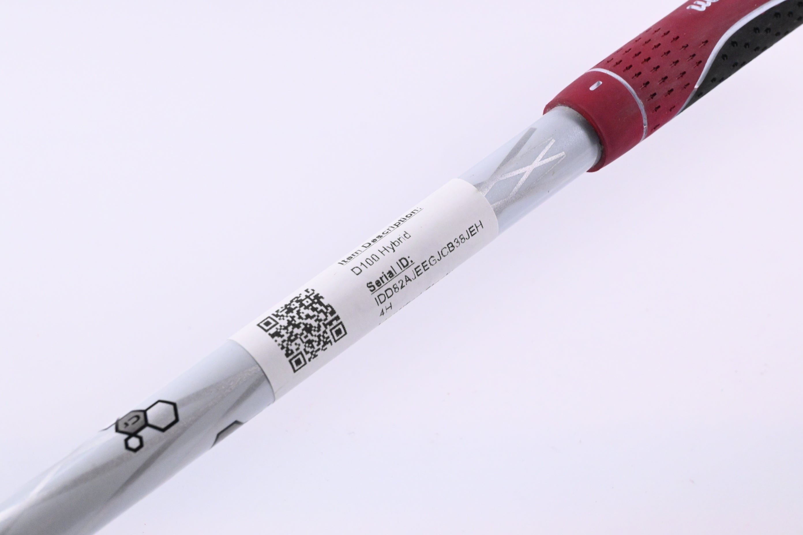 Left Hand Wilson D100 #3 Hybrid / 19 Degree / Senior Flex Elements Chrome 59