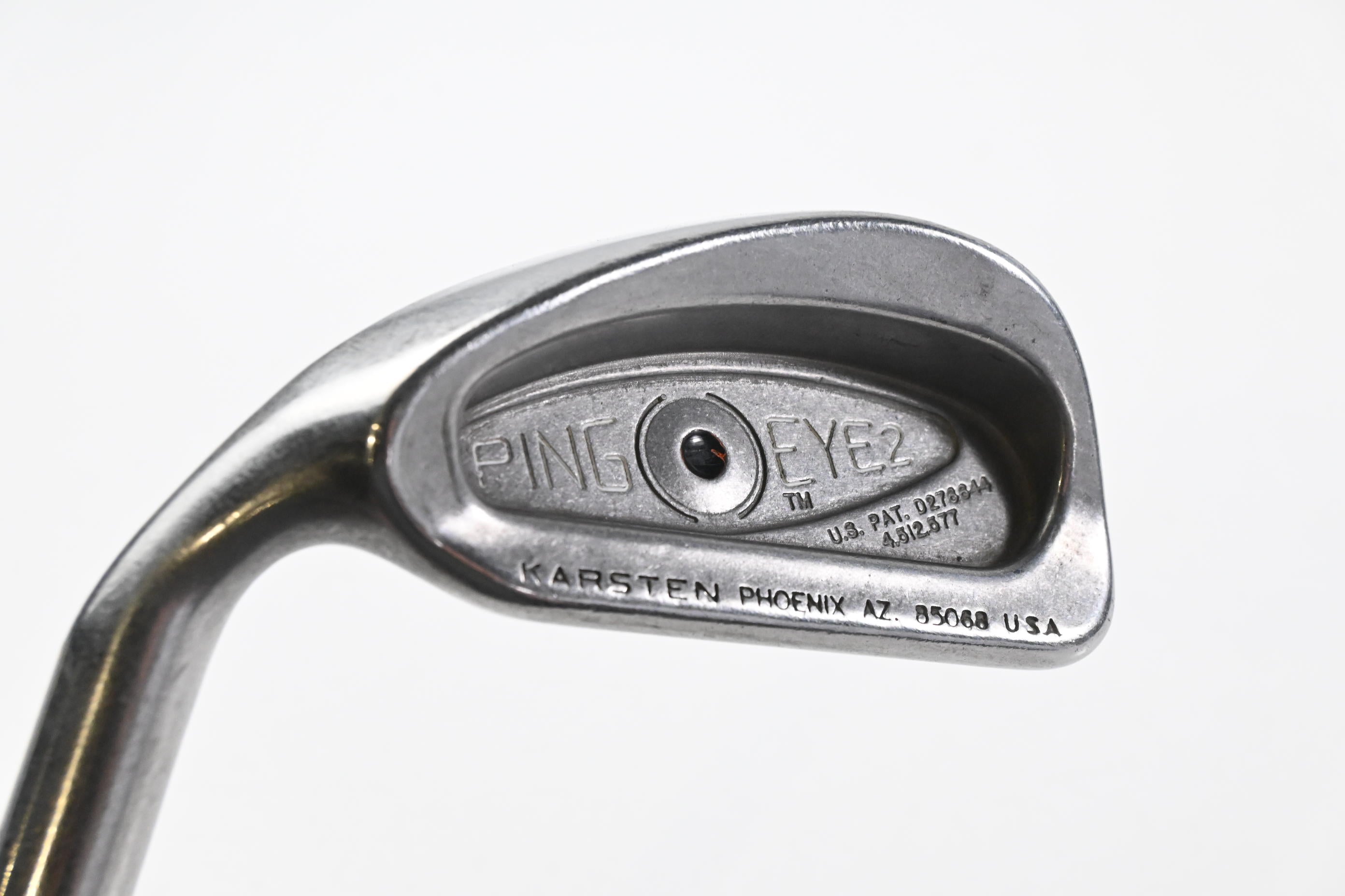 Left Hand Ping Eye 2 #4 Iron / 25 Degree / Black Dot / Stiff Flex Karsten KT-M