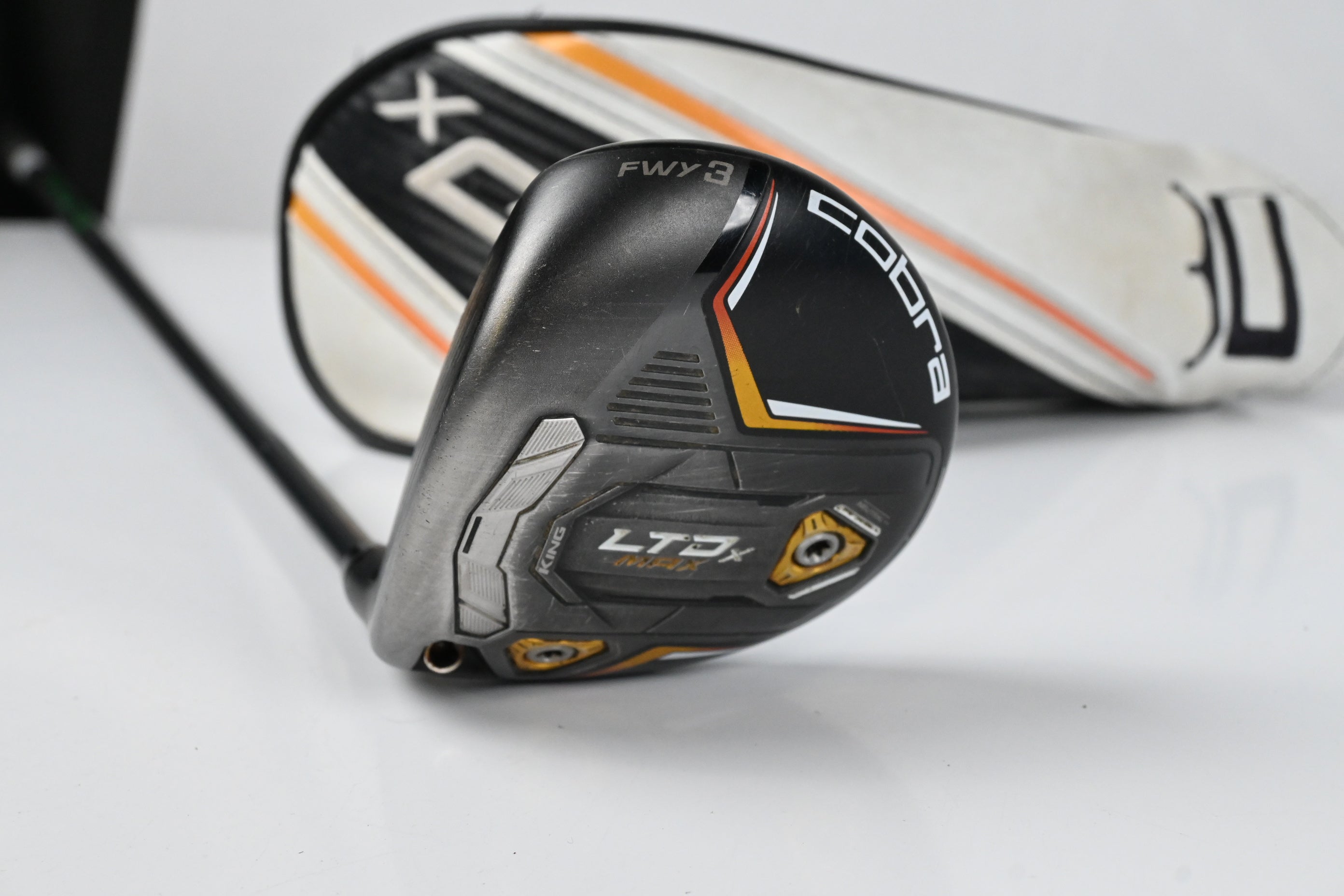 Left Hand Cobra LTDx Max #3 Wood / 15.5 Degree / Regular Flex HZRDUS Smoke iM10