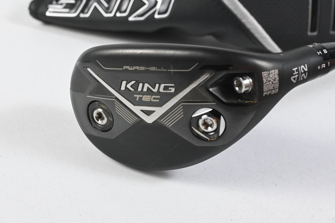 Cobra King Tec #4 Hybrid / 22 Degree / Stiff Flex MMT Black 80 Shaft