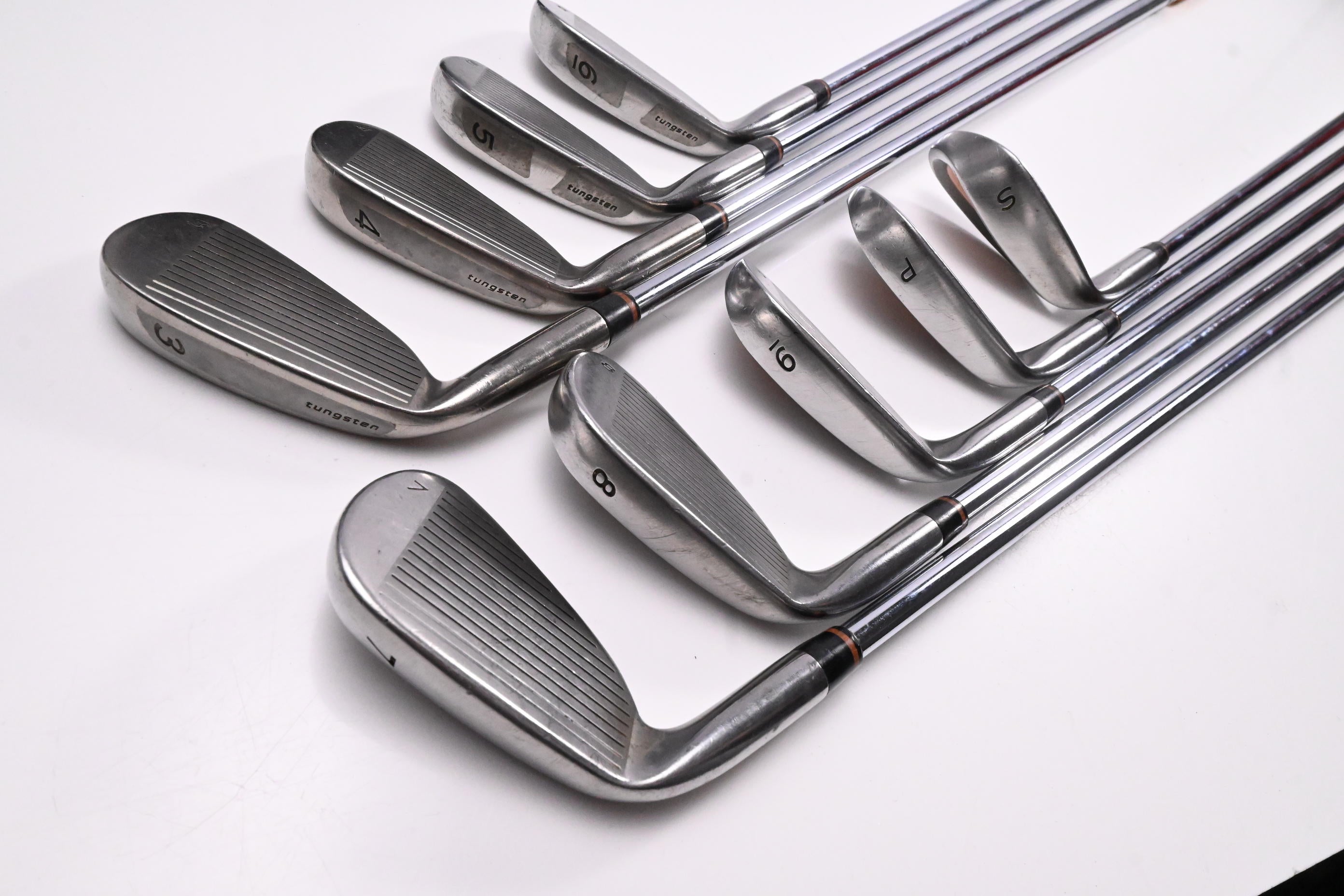 Taylormade Firesole Irons / 3-PW+SW / Regular Flex Rifle Precision 80 Shafts