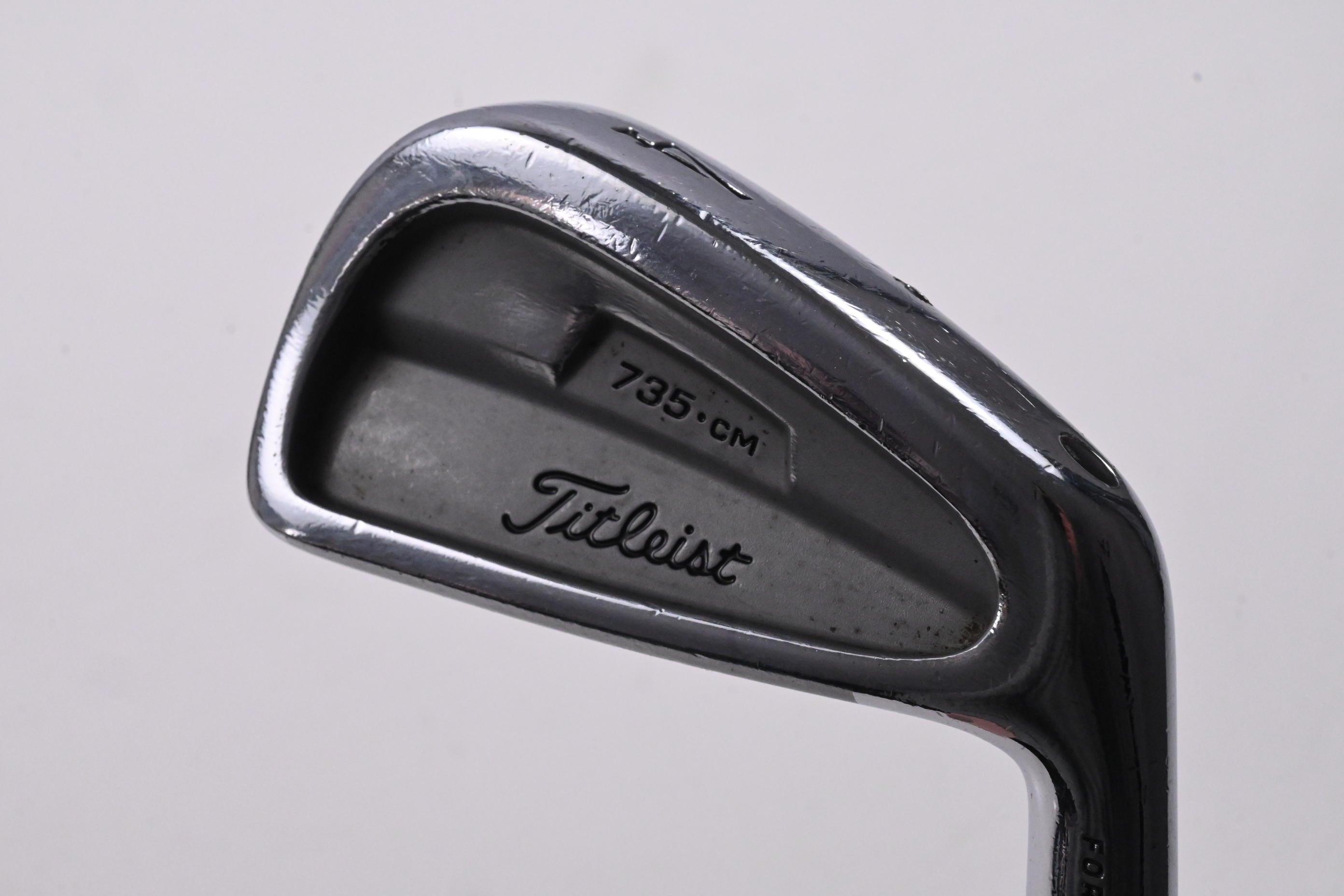 Titleist 735.CM #4 Iron / 25 Degree / Stiff Flex Dynamic Gold S300 Shaft