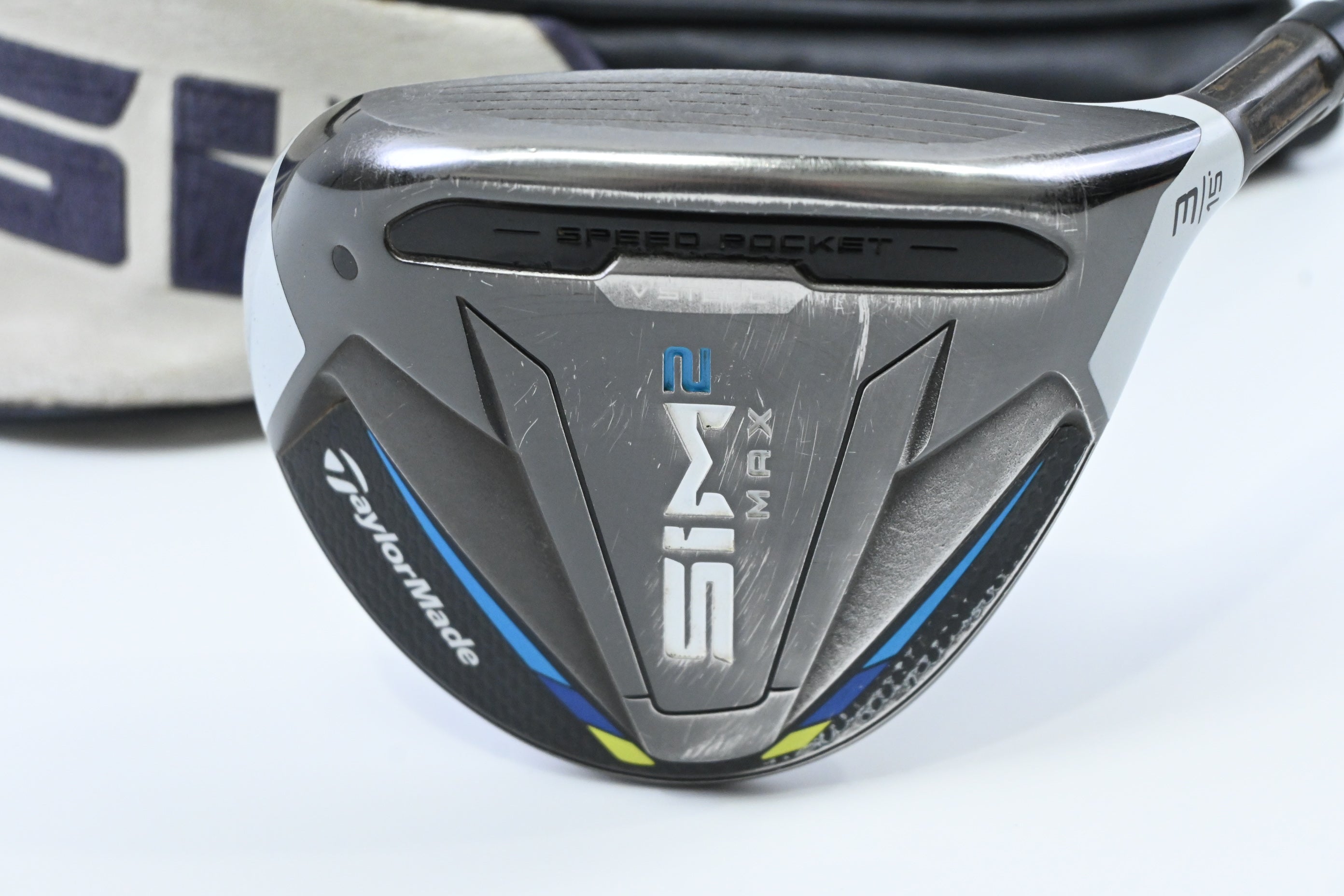 Taylormade SIM2 Max #3 Wood / 15 Degree / Stiff Flex Fujikura Ventus Blue 6