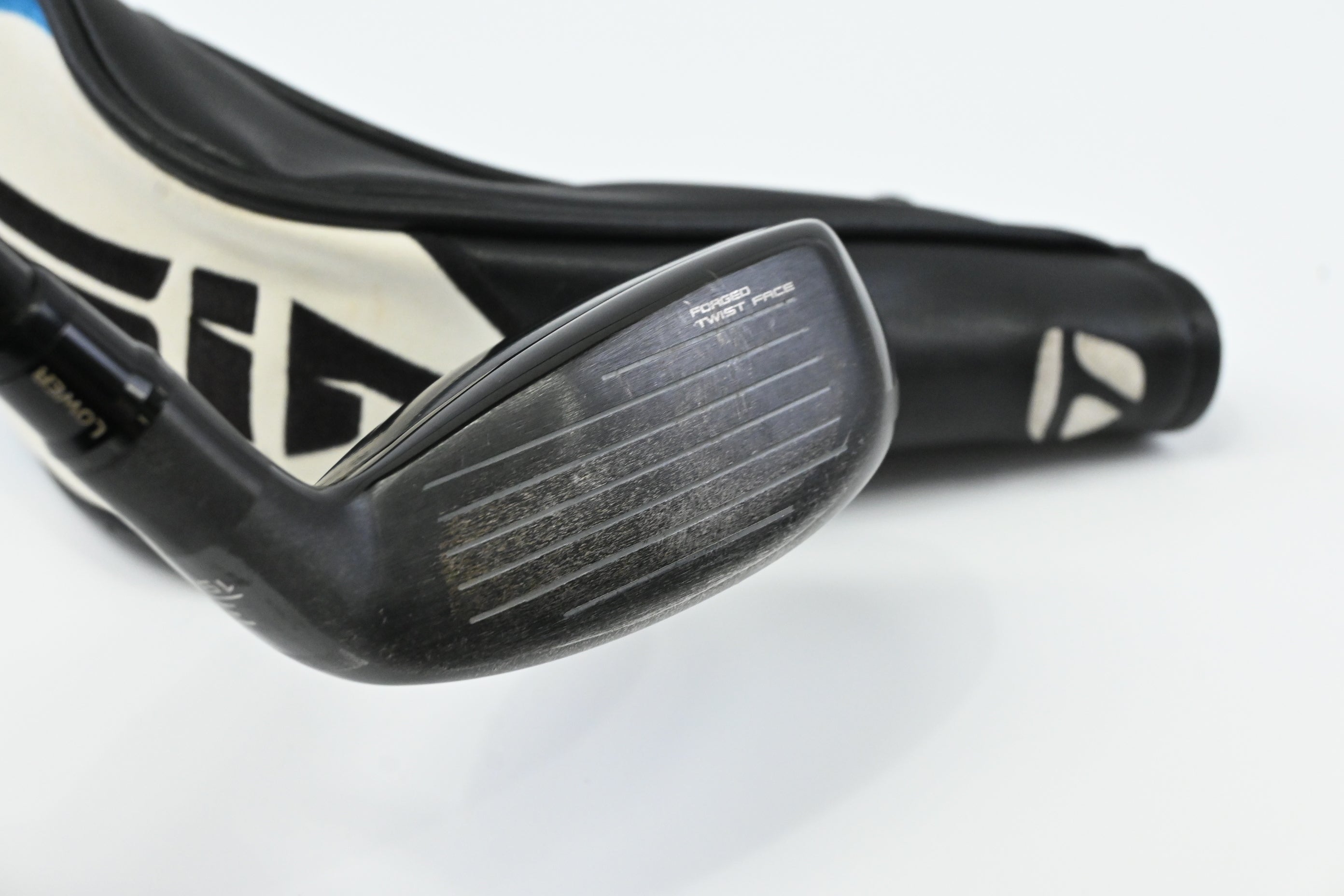 Left Hand Taylormade SIM2 #3 Hybrid / 19.5 Degree / X-Flex HZRDUS Smoke Black 90