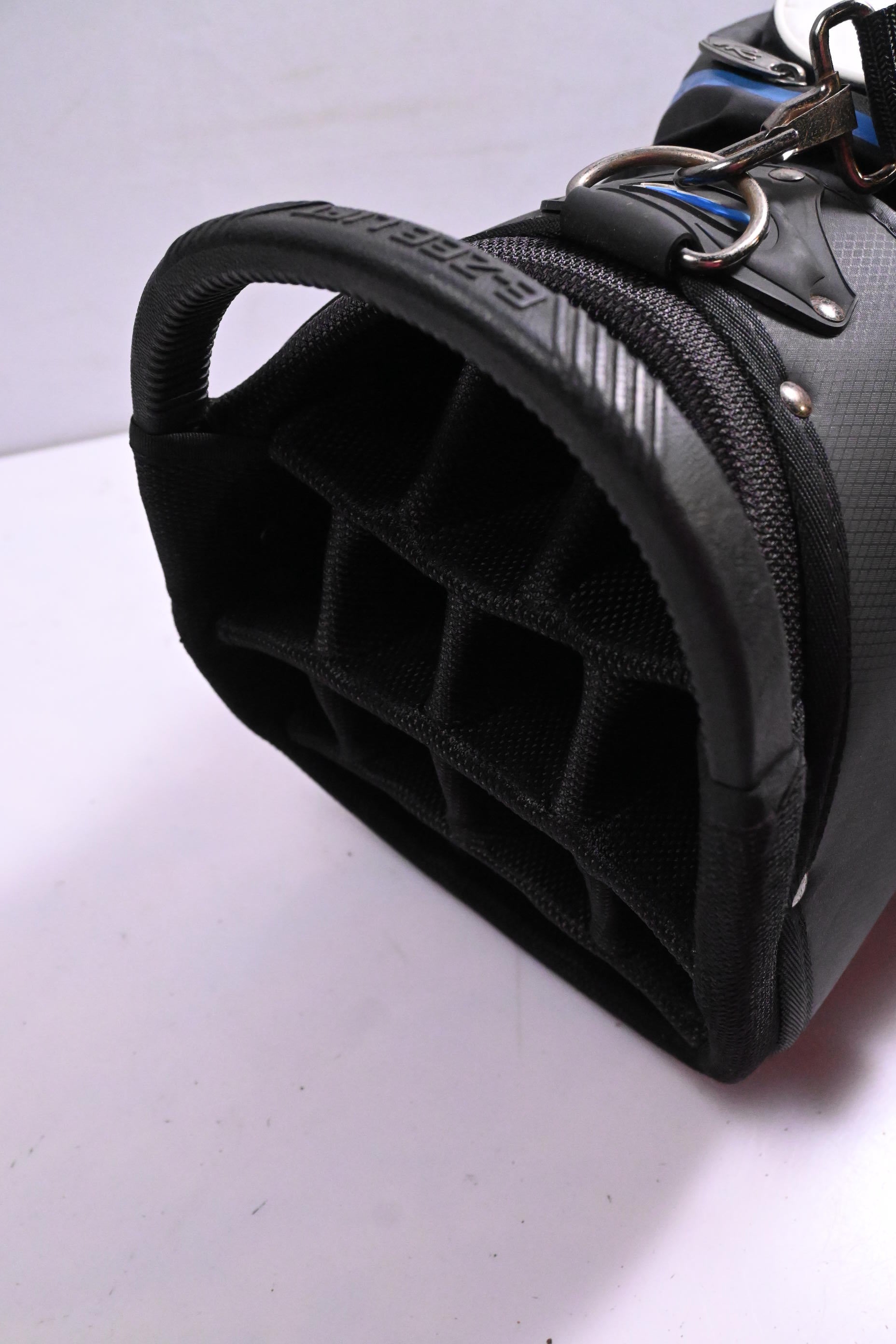 Powakaddy Dri Edition Cart Bag / 14-Way Divider / Black, White, Blue