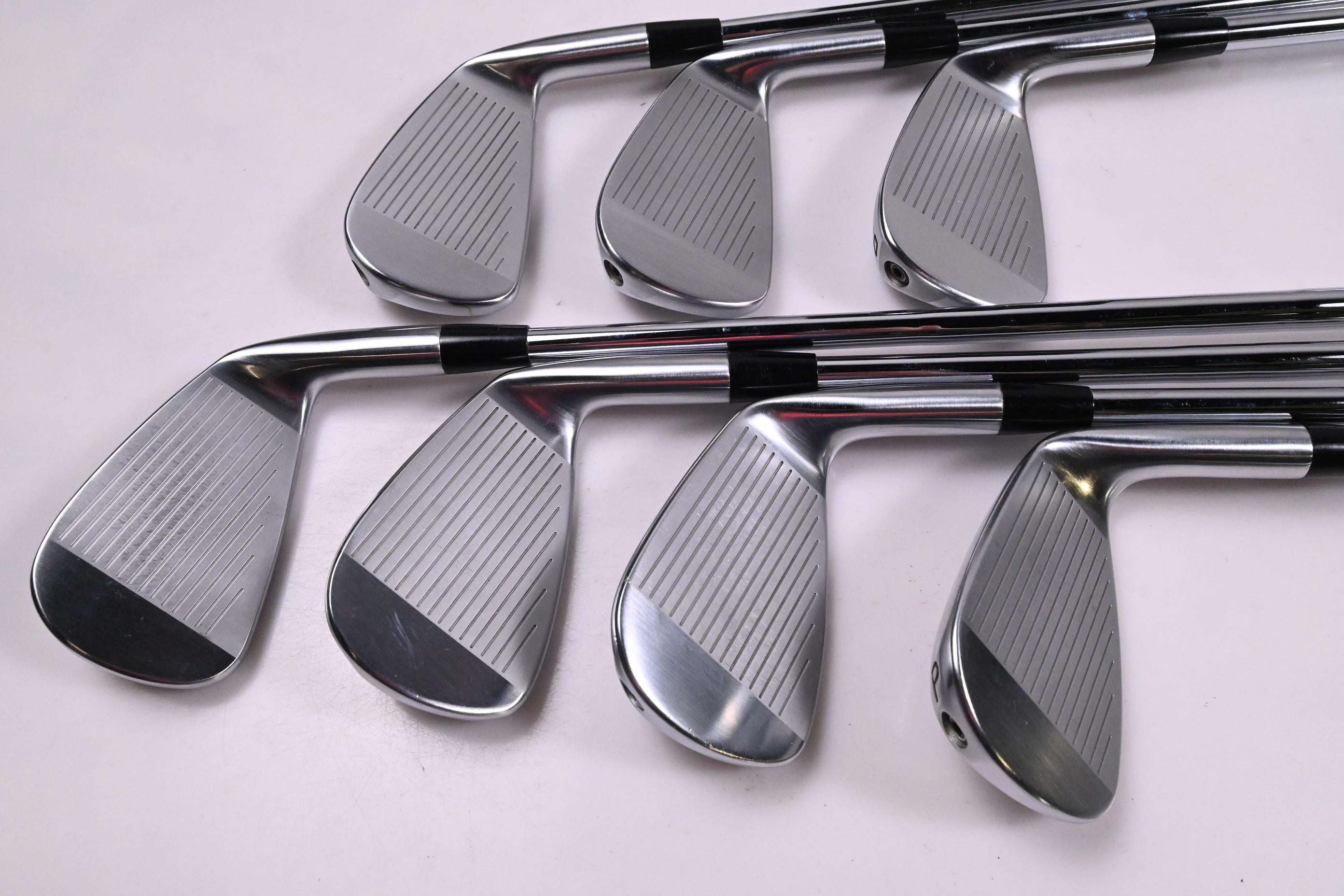 Left Hand Cobra Forged Tec 2022 Irons / 4-PW / Stiff Flex KBS $-Taper Lite