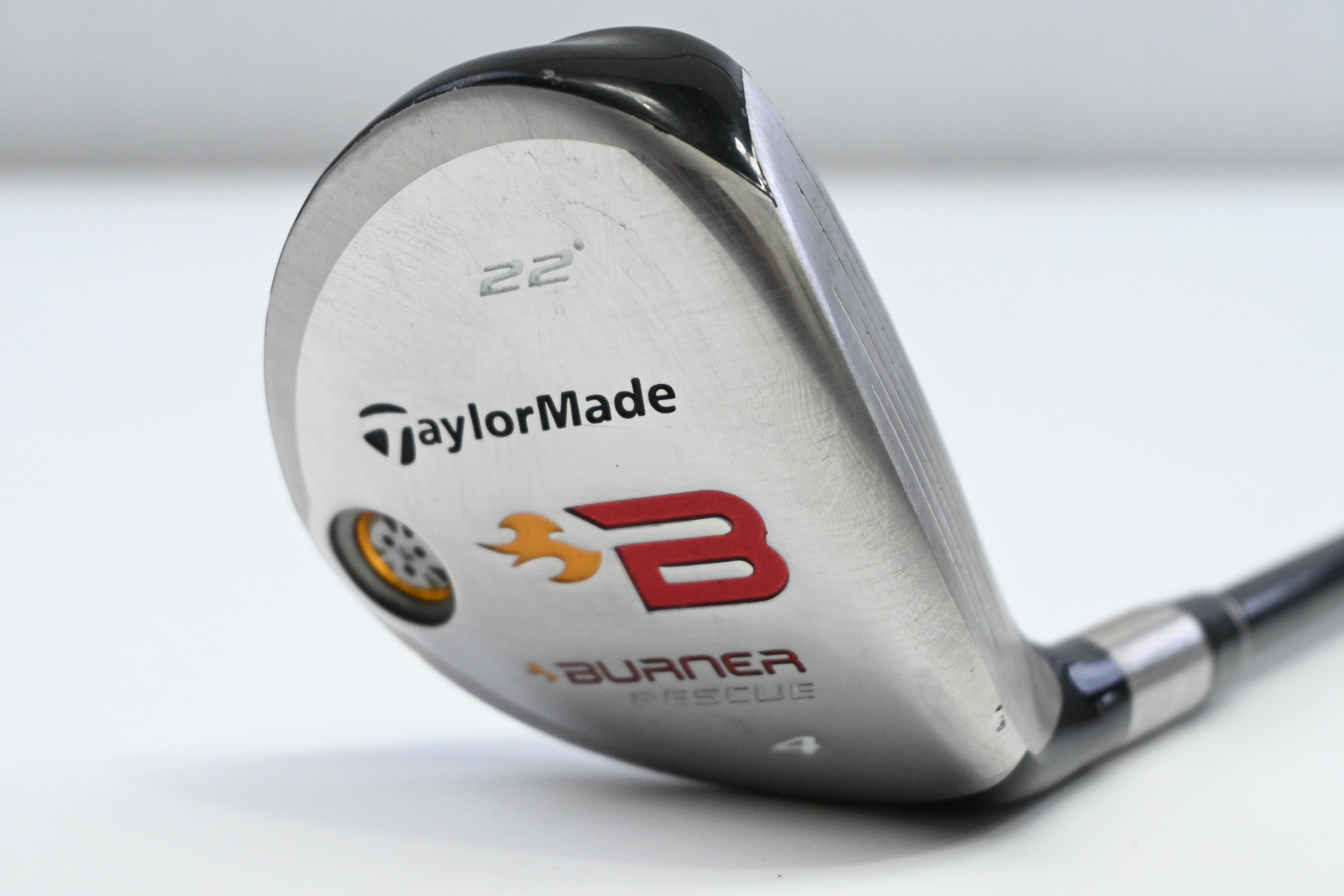 Taylormade Burner 2008 #4 Hybrid / 22 Degree / Regular Flex Taylormade Reax 60