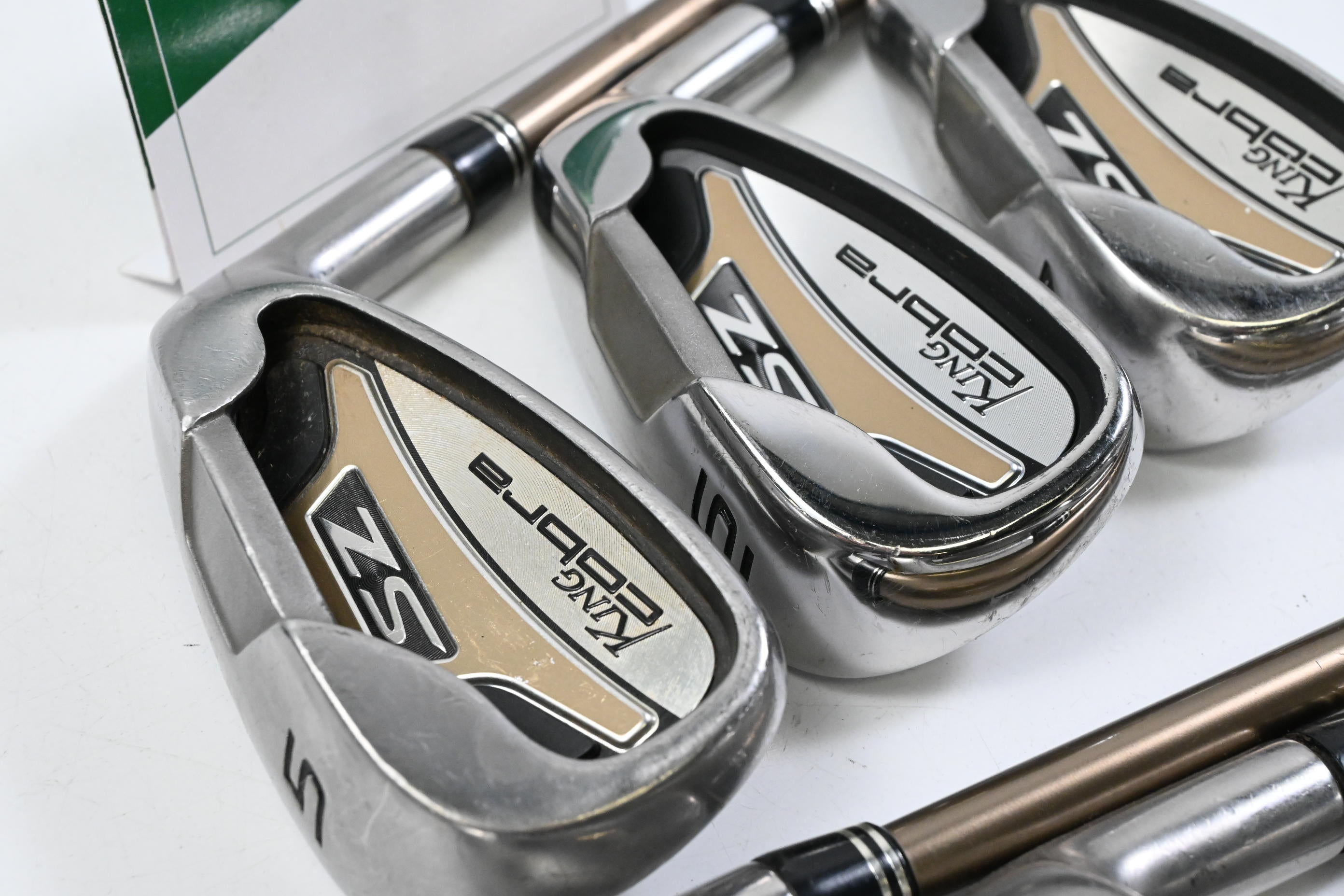 Cobra King SZ Irons / 5-PW+SW / Senior Flex Aldila DVS 65 Shafts