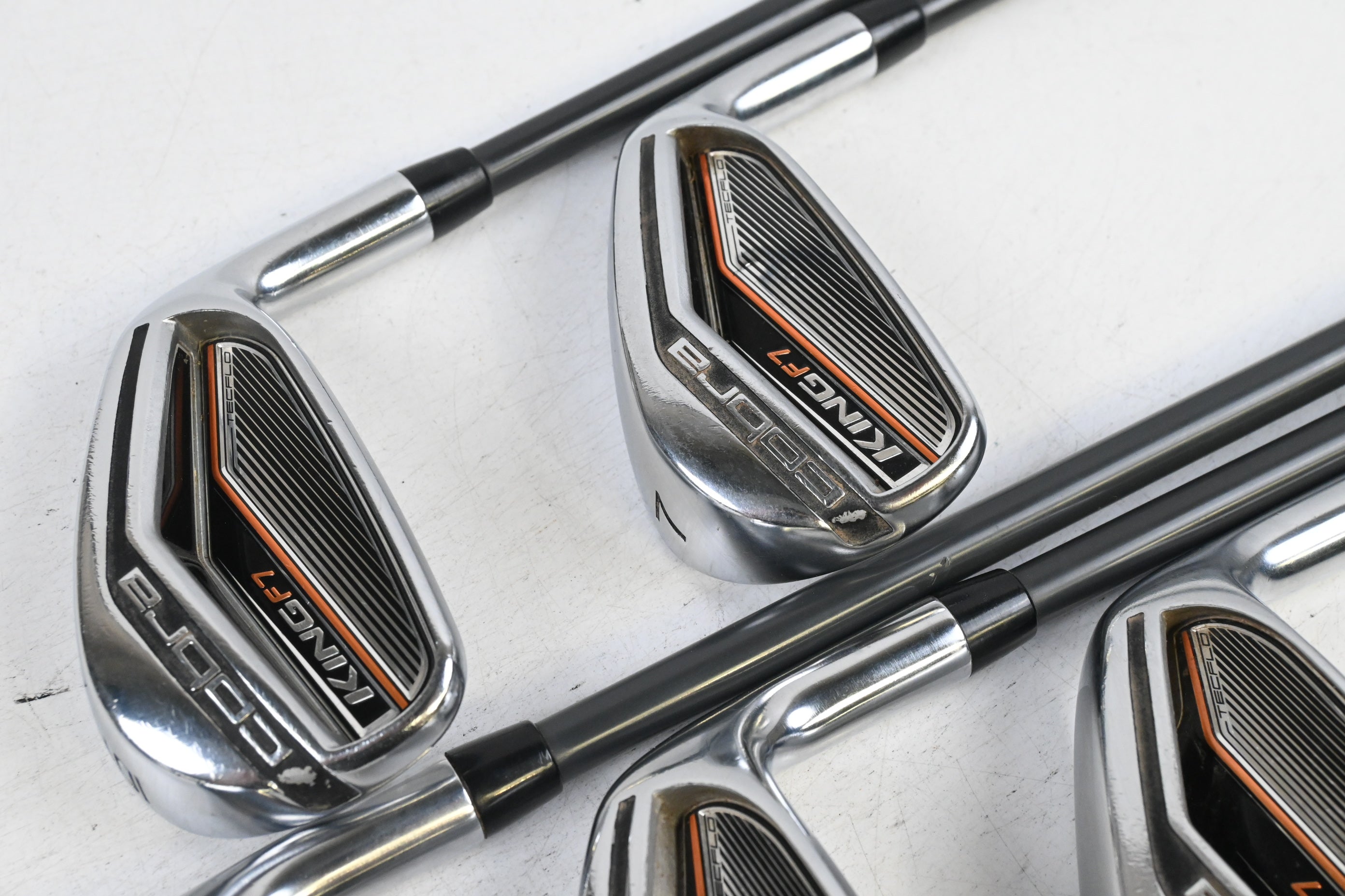 Cobra King F7 Irons / 6-PW / Senior Flex Fukijura Pro 63i Shafts