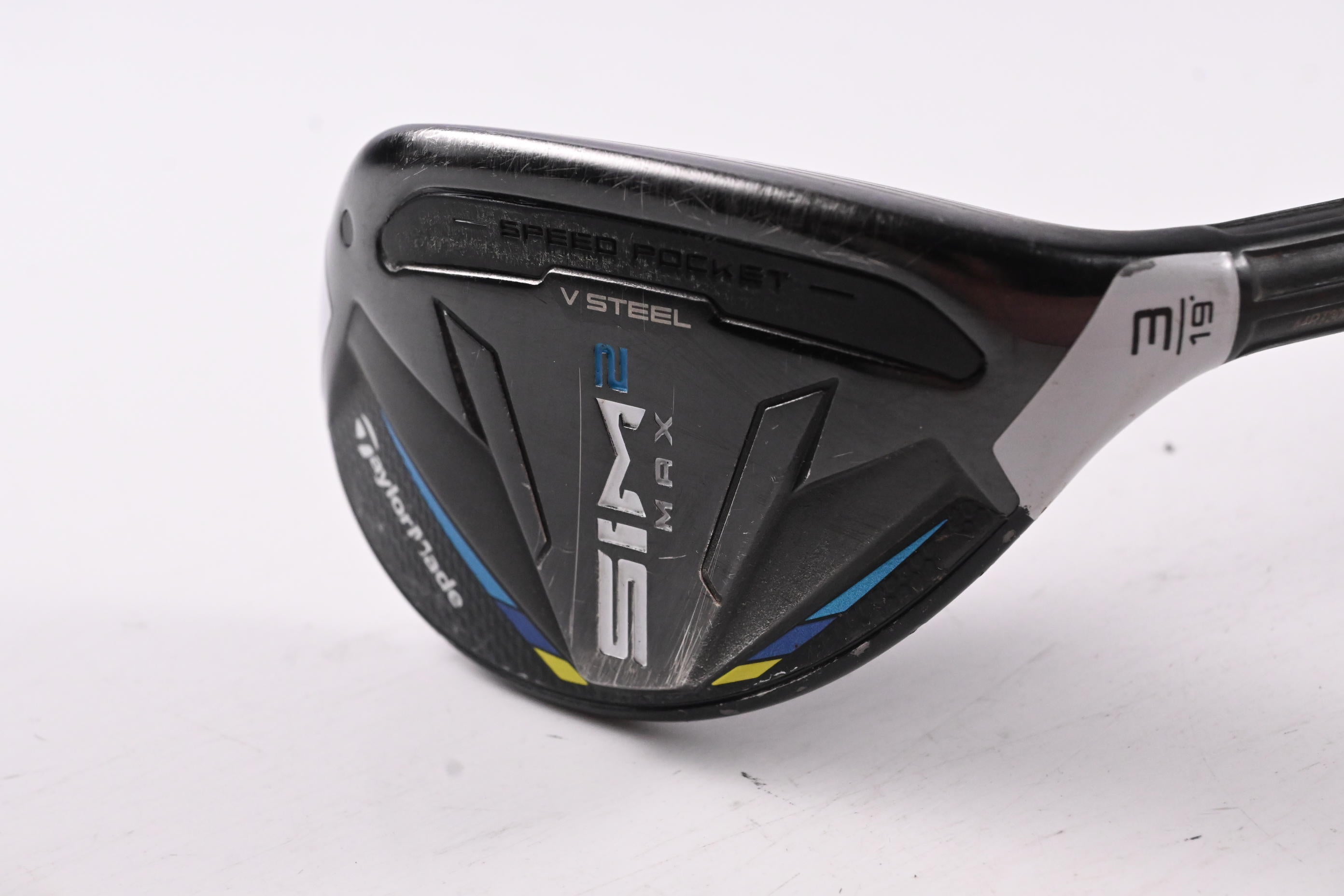 Taylormade SIM2 Max #3 Hybrid / 19 Degree / Stiff Flex Fujikura Ventus Blue 7