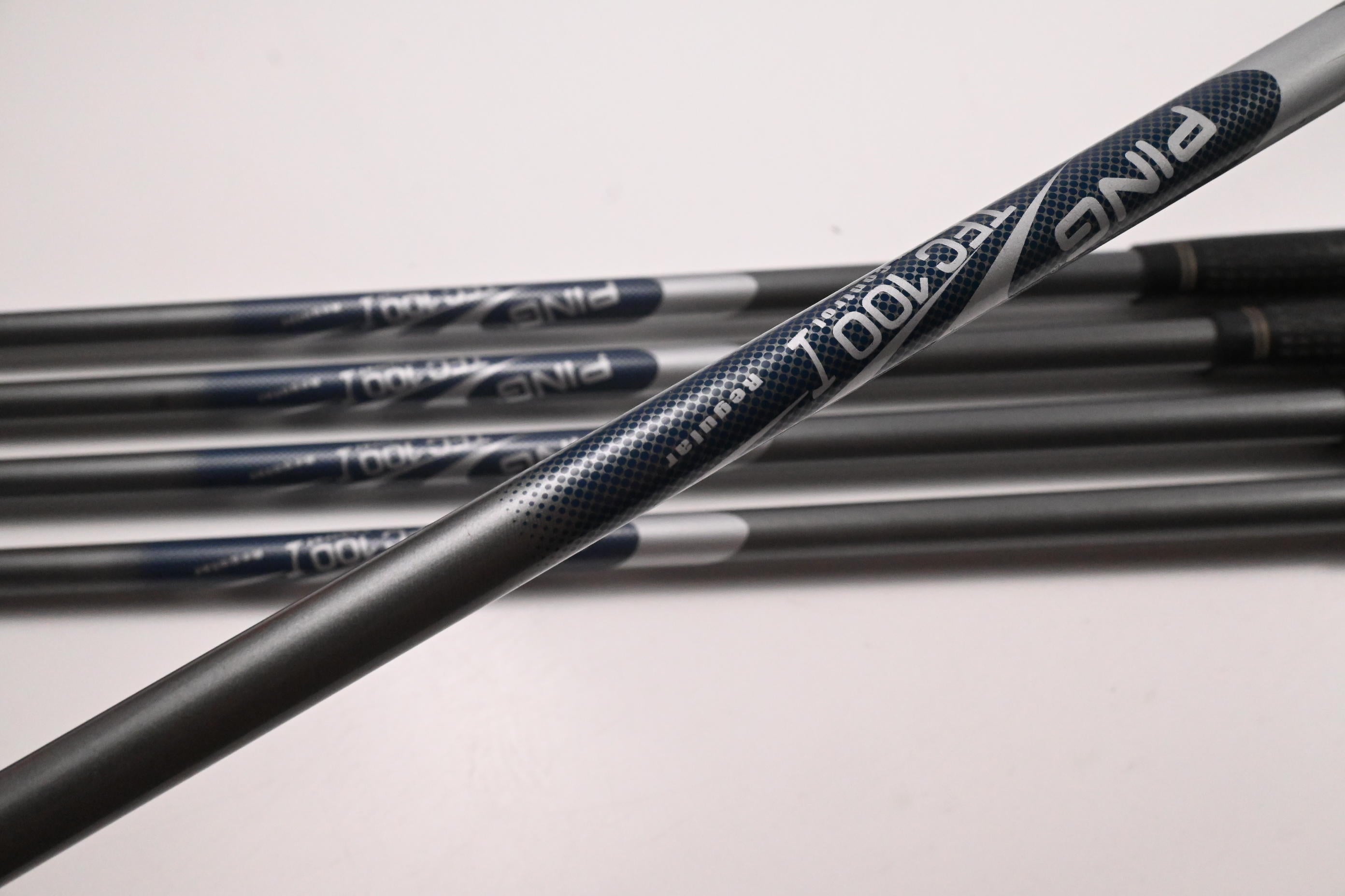 Left Hand Ping G5 Irons / 4-8i / Red Dot / Regular Flex Ping TFC 100 I Shafts