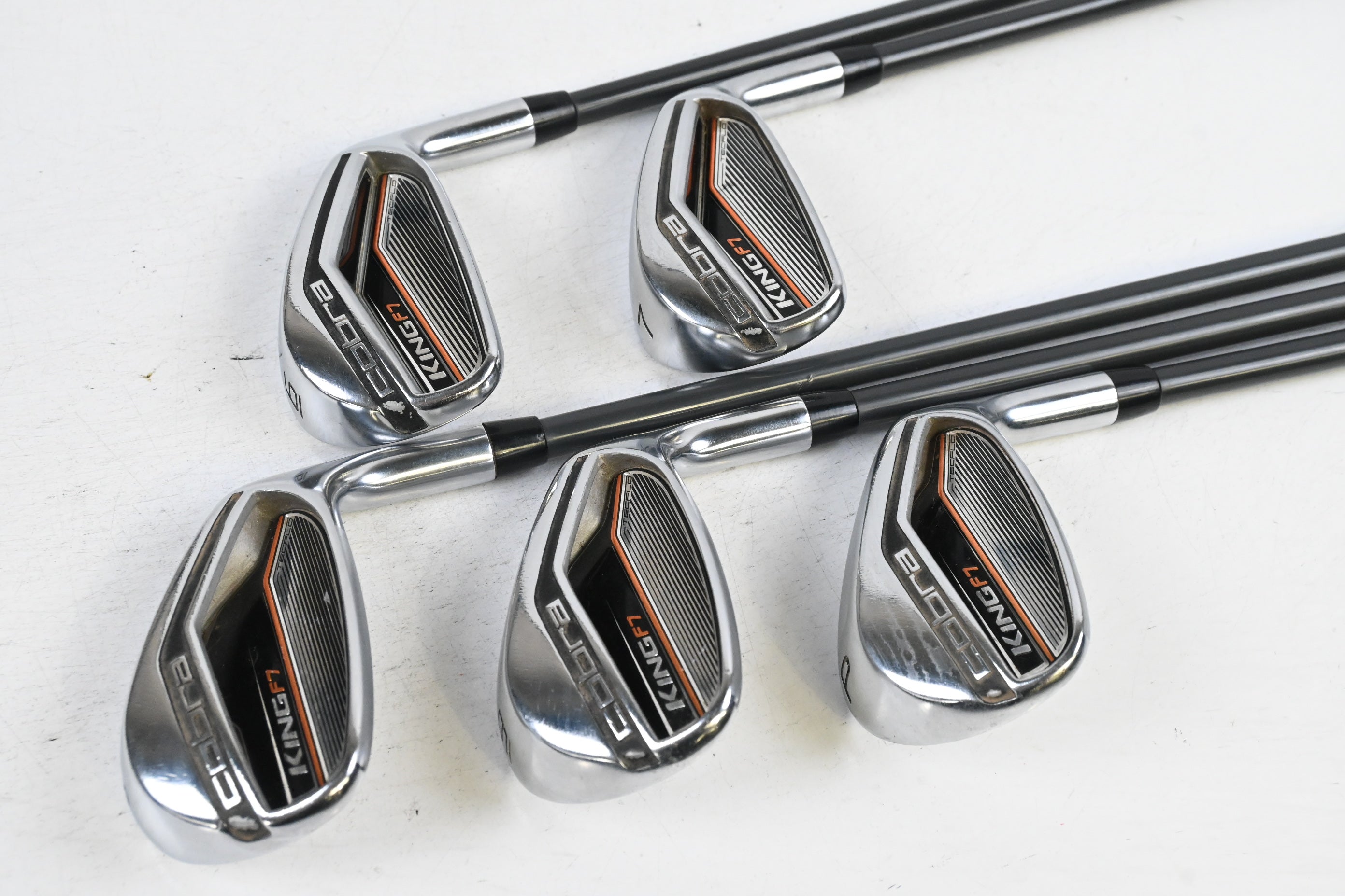 Cobra King F7 Irons / 6-PW / Senior Flex Fukijura Pro 63i Shafts