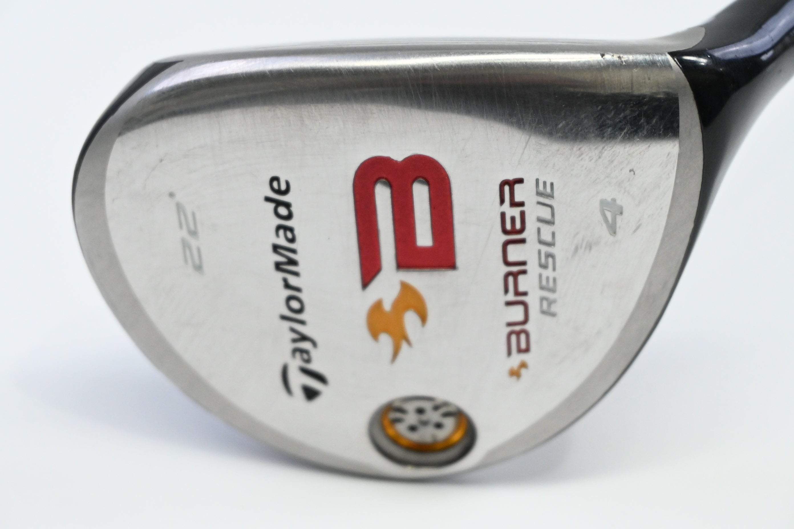 Taylormade Burner 2008 #4 Hybrid / 22 Degree / Regular Flex Taylormade Reax 60