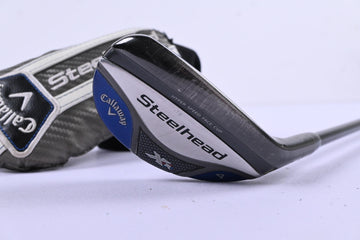 Callaway Steelhead XR #4 Hybrid / 22 Degree / Regular Flex HZRDUS Blue 58 Shaft