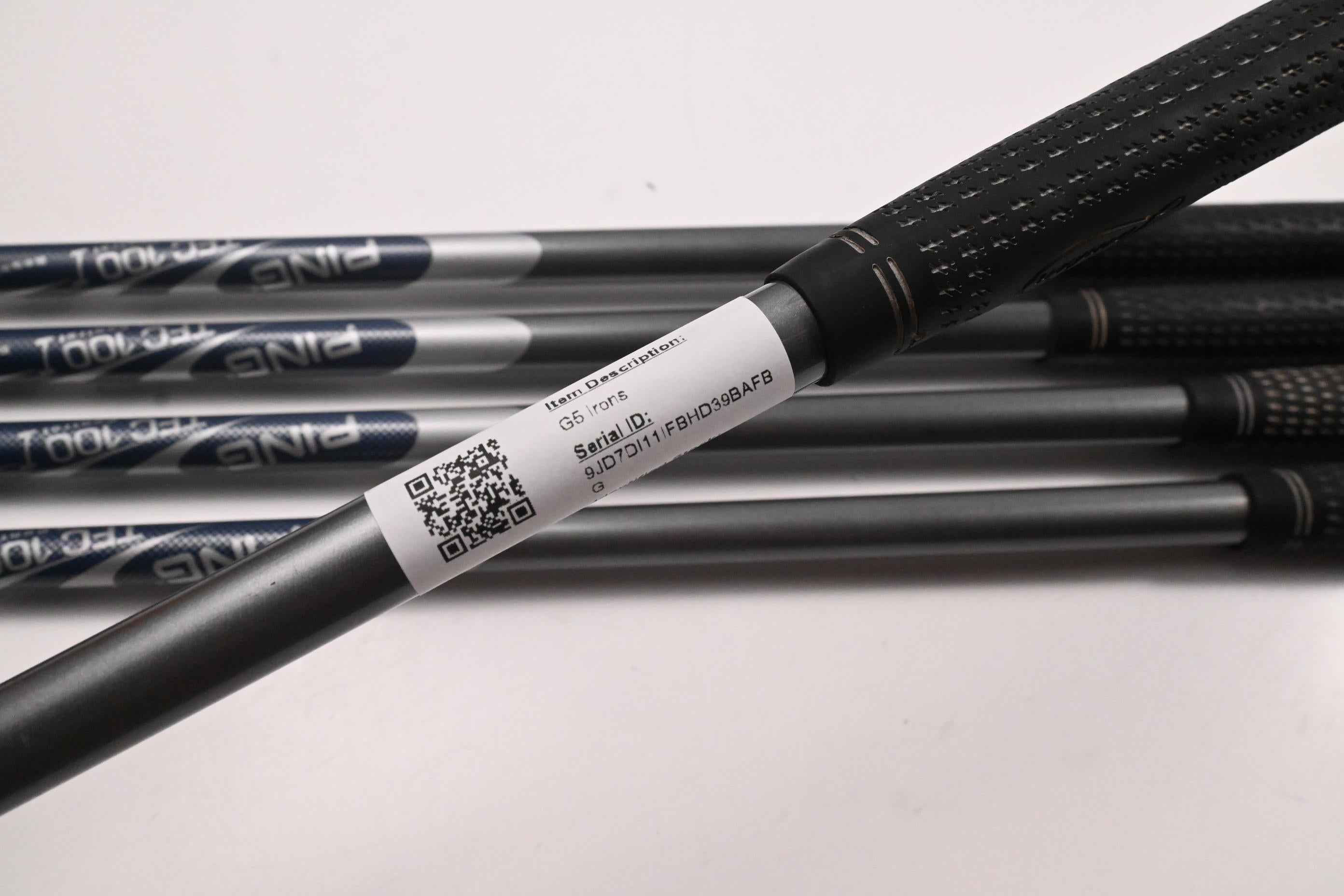 Left Hand Ping G5 Irons / 4-8i / Red Dot / Regular Flex Ping TFC 100 I Shafts