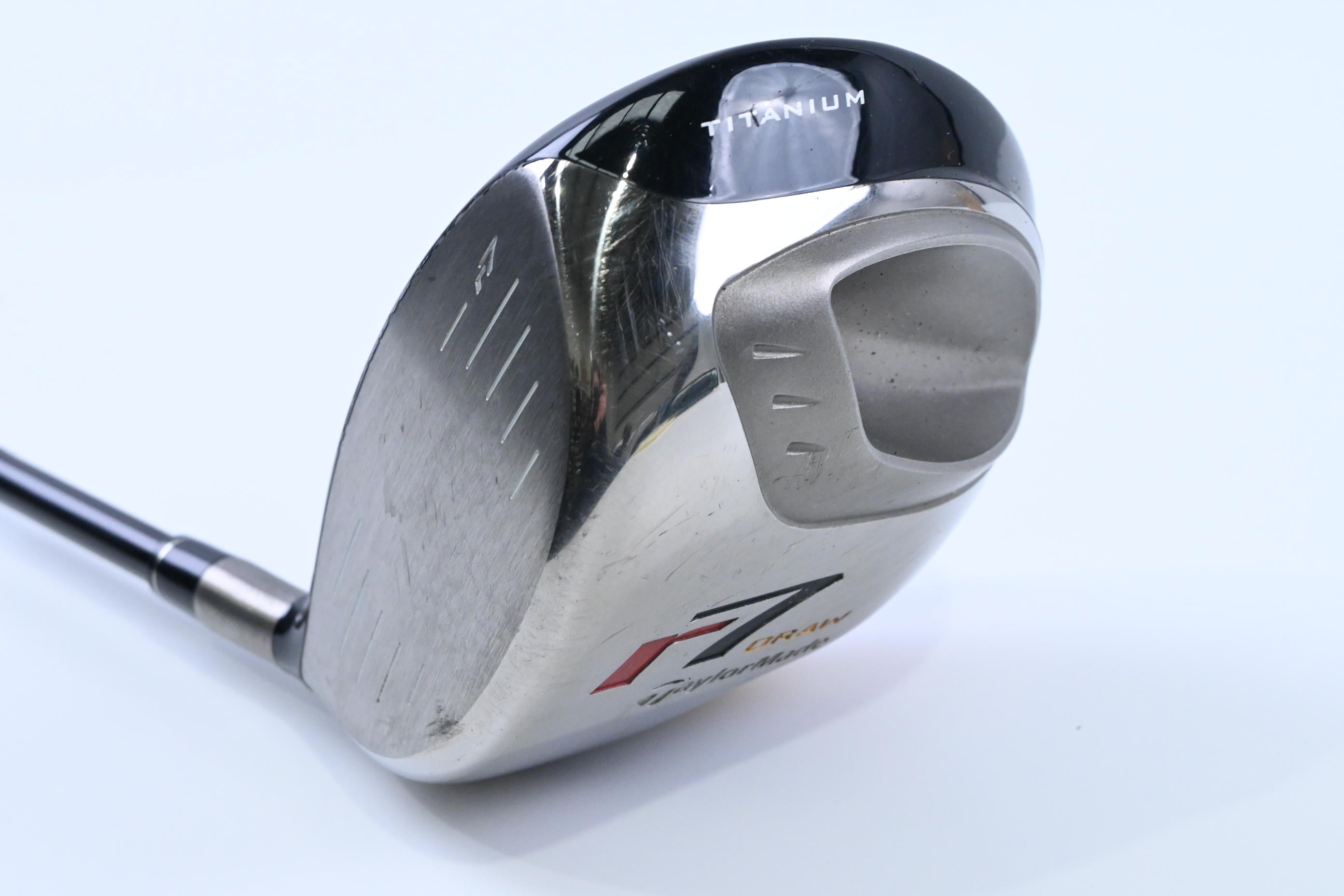 Left Hand Taylormade R7 Draw Driver / 10.5 Degree / Regular Flex Reax 55 Shaft