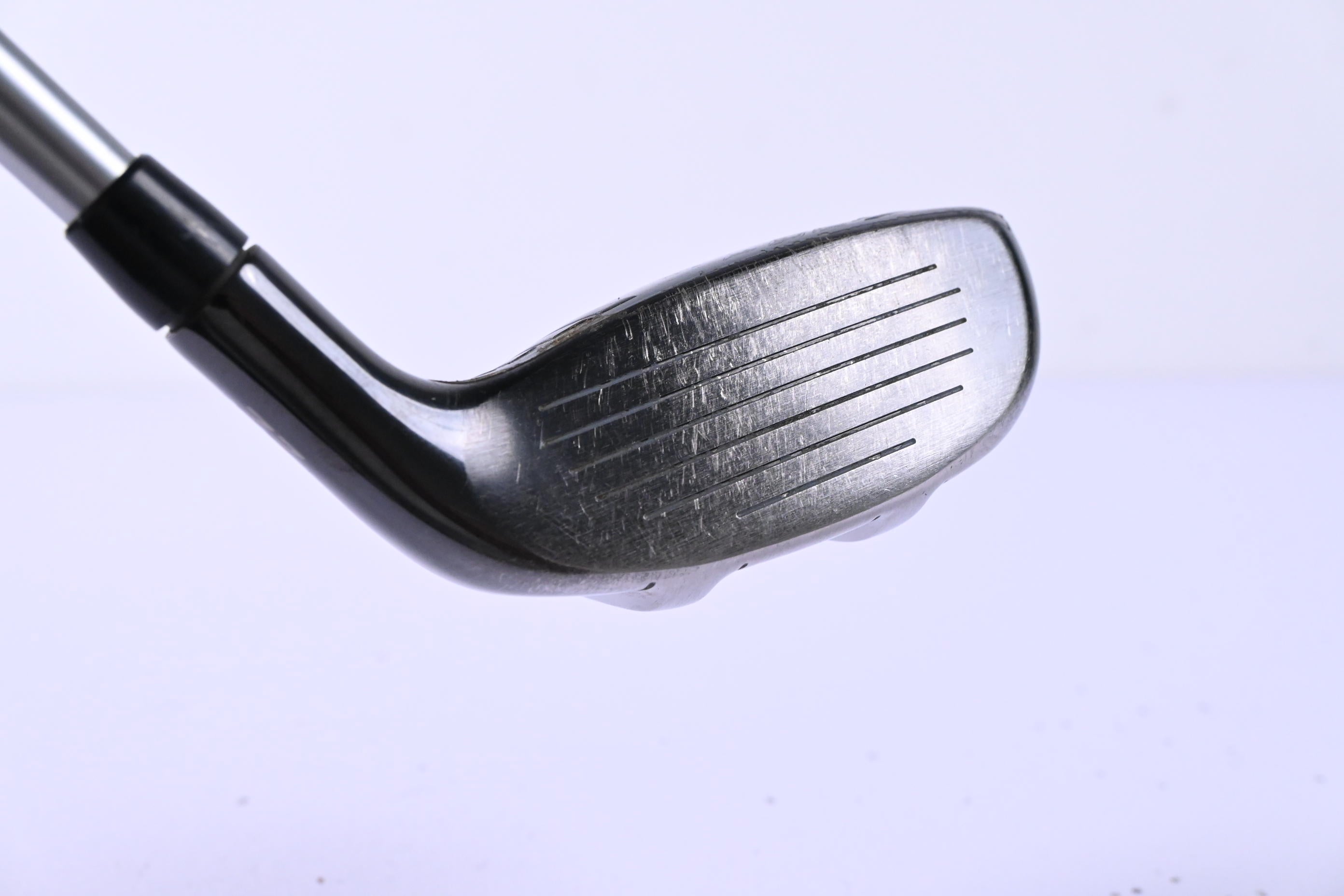 Left Hand Cobra King F8 #4 Hybrid / 22 Degree / Senior Flex Aldila Rogue Pro 75