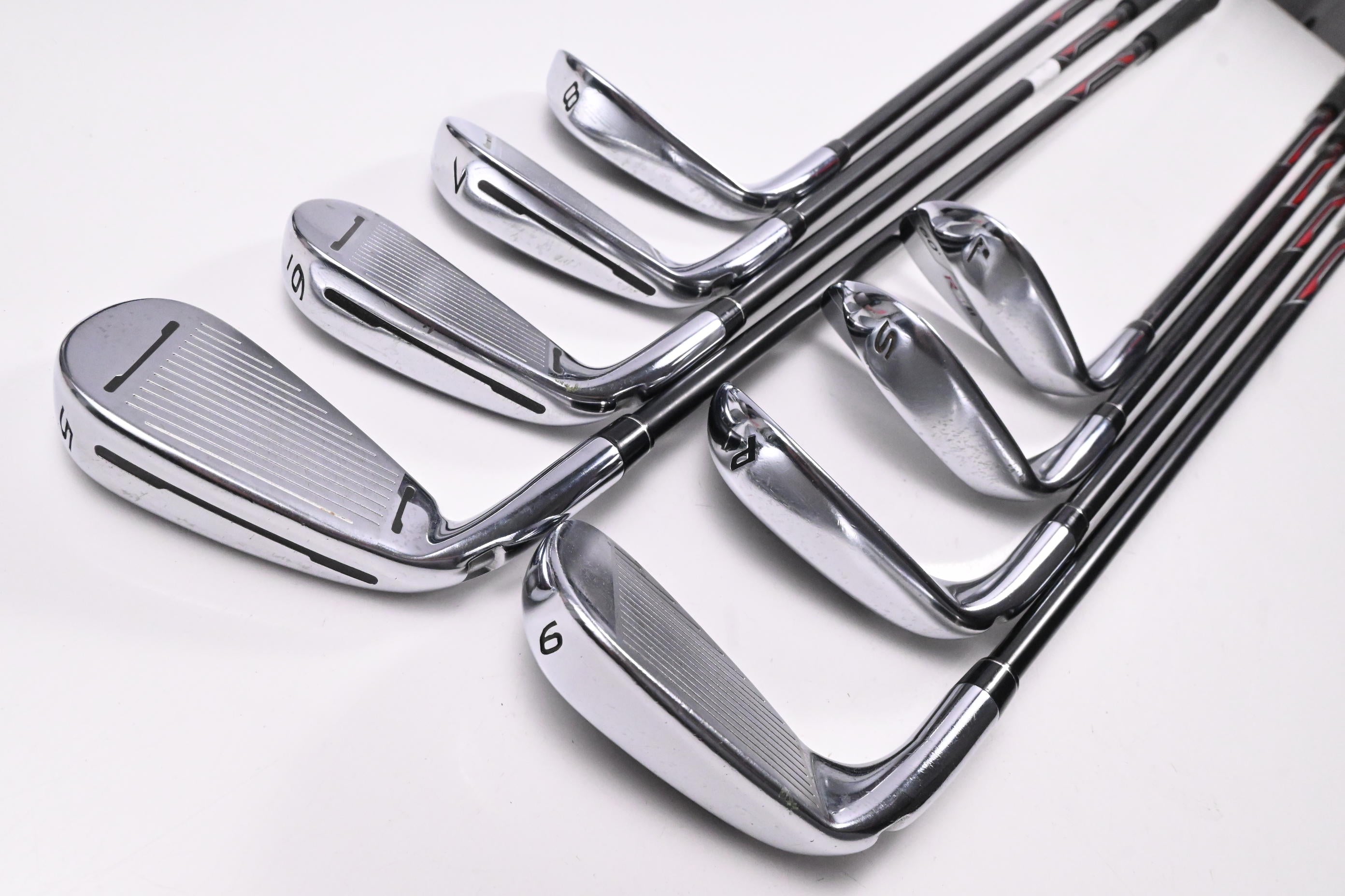 Taylormade RSi1 Irons / 5-PW+SW+LW / Regular Flex REAX 65 Shafts