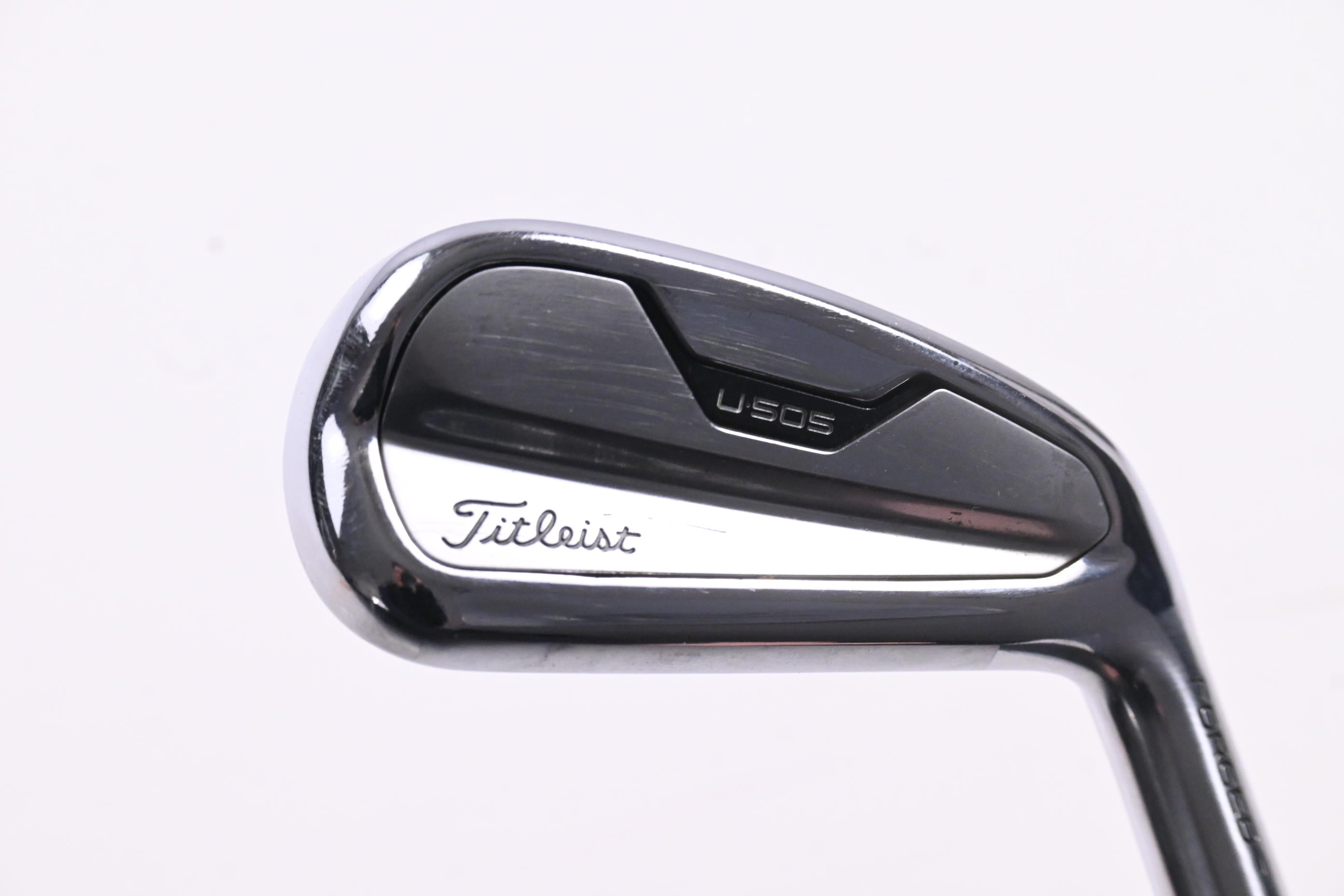 Titleist U505 #4 Iron / 22 Degree / Regular Flex HZRDUS Smoke RDX Black 80 Shaft