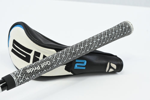 Left Hand Taylormade SIM2 #3 Hybrid / 19.5 Degree / X-Flex HZRDUS Smoke Black 90