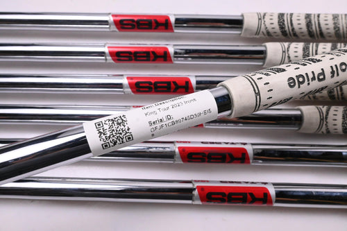 Cobra King Tour 2023 Irons / 4-PW / Stiff Flex KBS $-Taper 120 Shafts