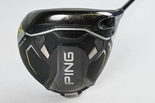 Ping G430 Max Driver / 10.5 Degree / Stiff Flex Hzrdus Smoke Red RDX 60 Shaft