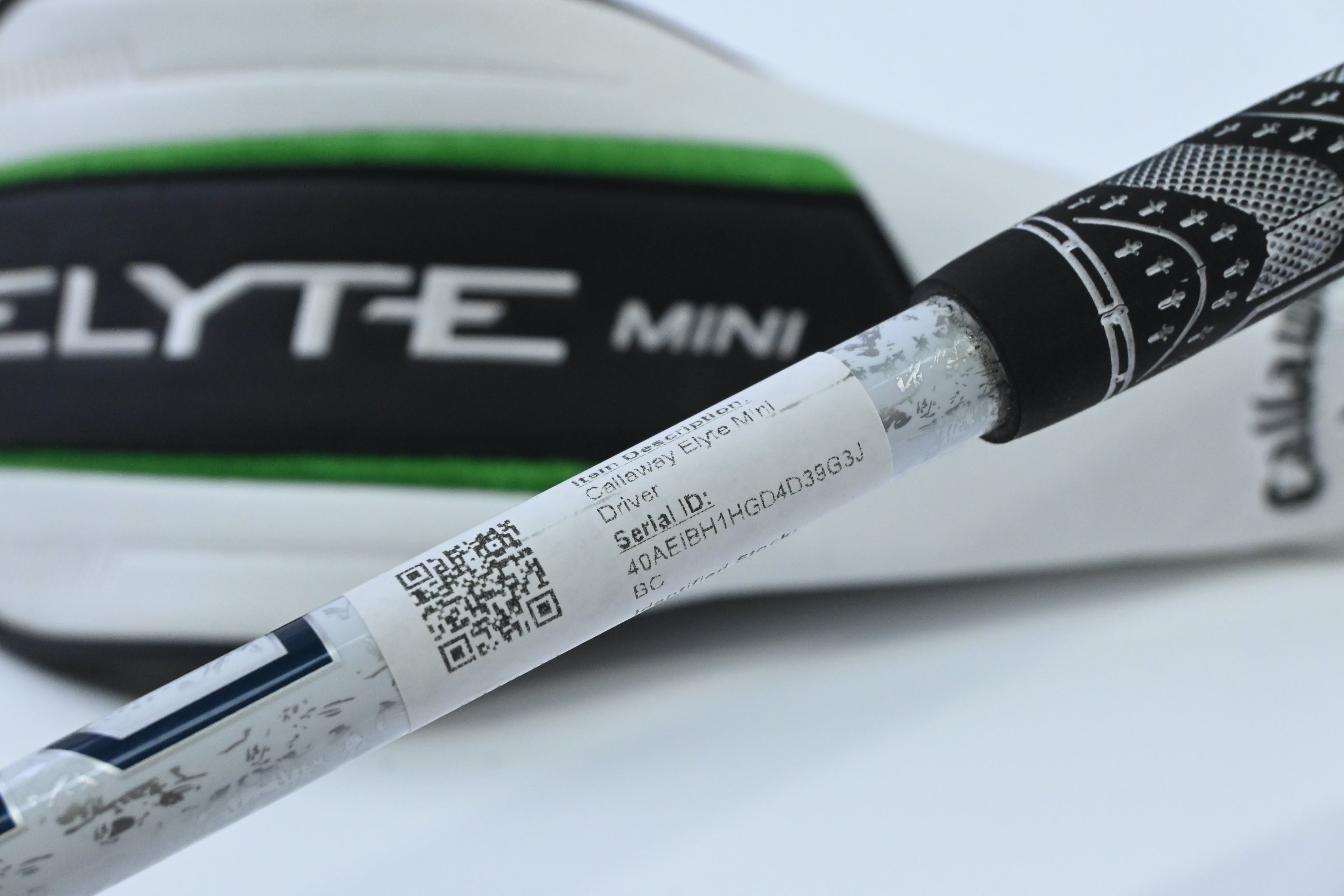 Callaway Elyte Mini Driver / 11.5 Degree / Regular Flex Denali Charcoal