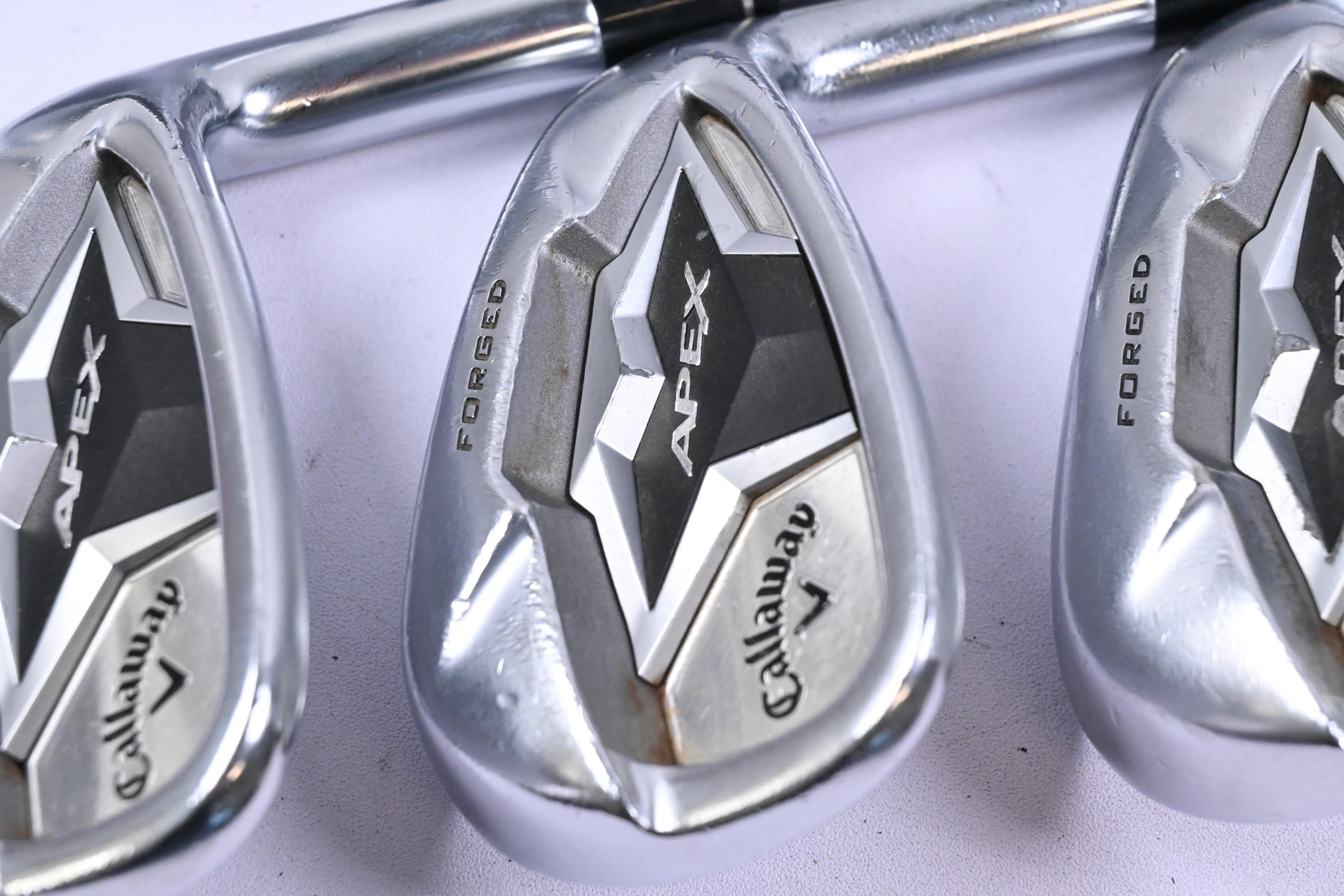Ladies Callaway Apex CF19 Forged Irons / 6-PW+GW / Ladies Flex Quaranta Blue 40