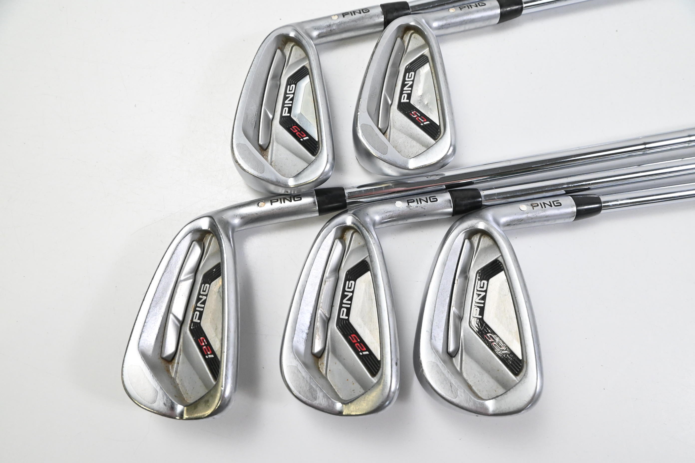 Ping i25 Irons / 5-9i / White Dot / Regular Flex Ping CFS Shafts