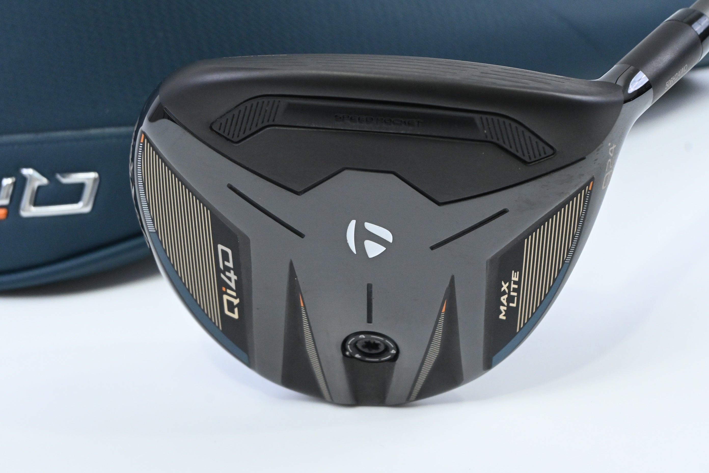 Taylormade Qi4D Max Lite #9 Wood / 24 Degree / Regular Flex Reax White 45 Shaft