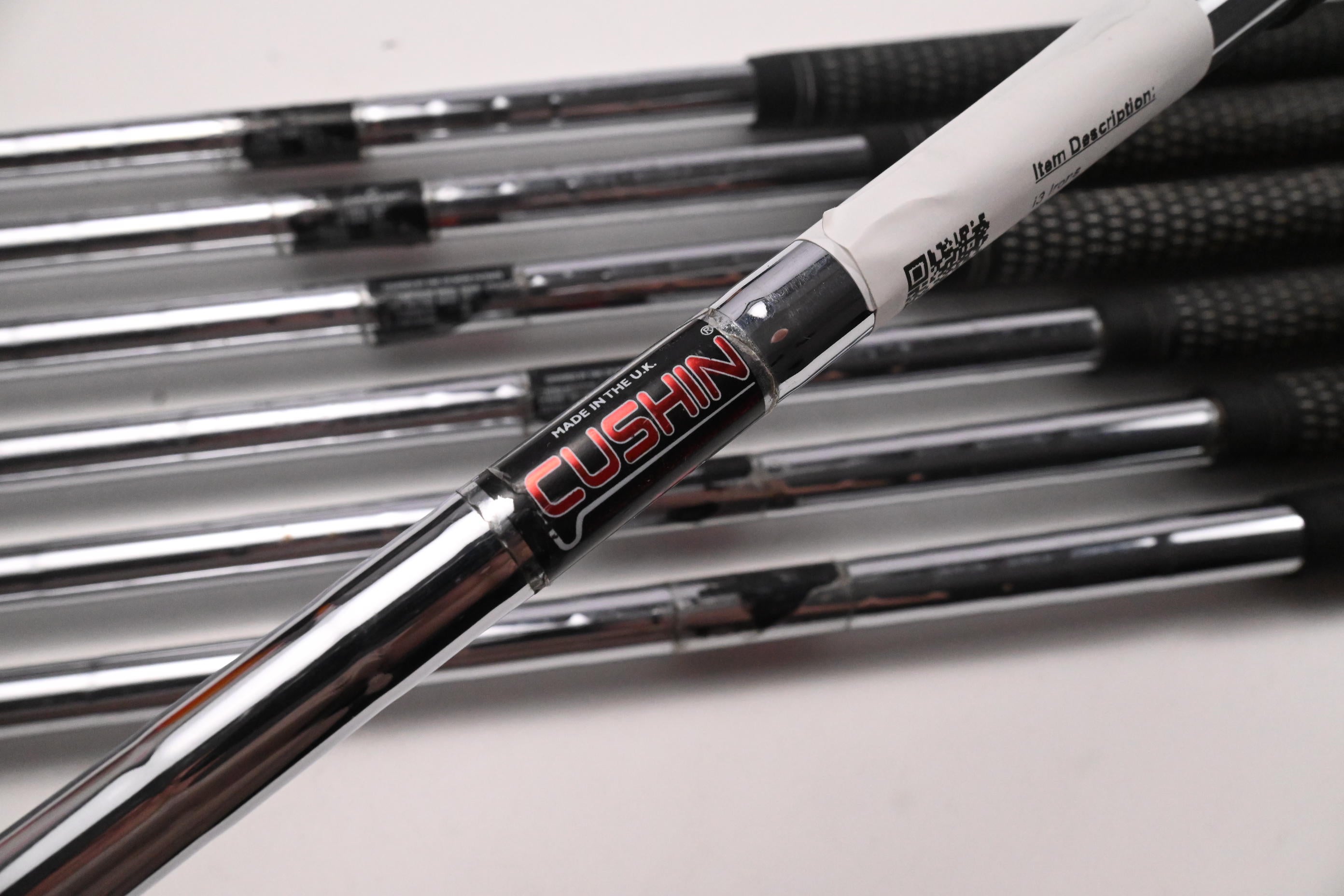 Ping i3 Irons / 3-9i / Red Dot / Stiff Flex Ping Cushin JZ Red Shafts