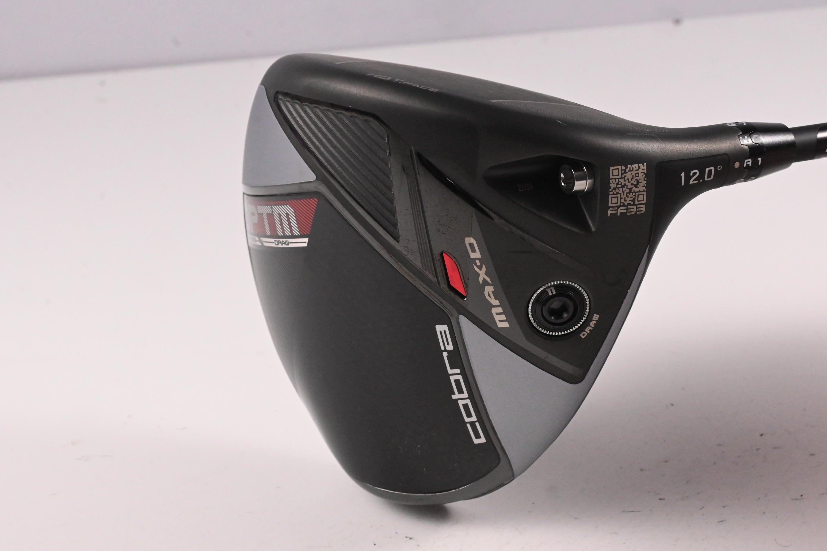 Cobra OPTM MAX-D Driver / 12 Degree / Regular Flex Kai'li Red Darkwaves 50 Shaft