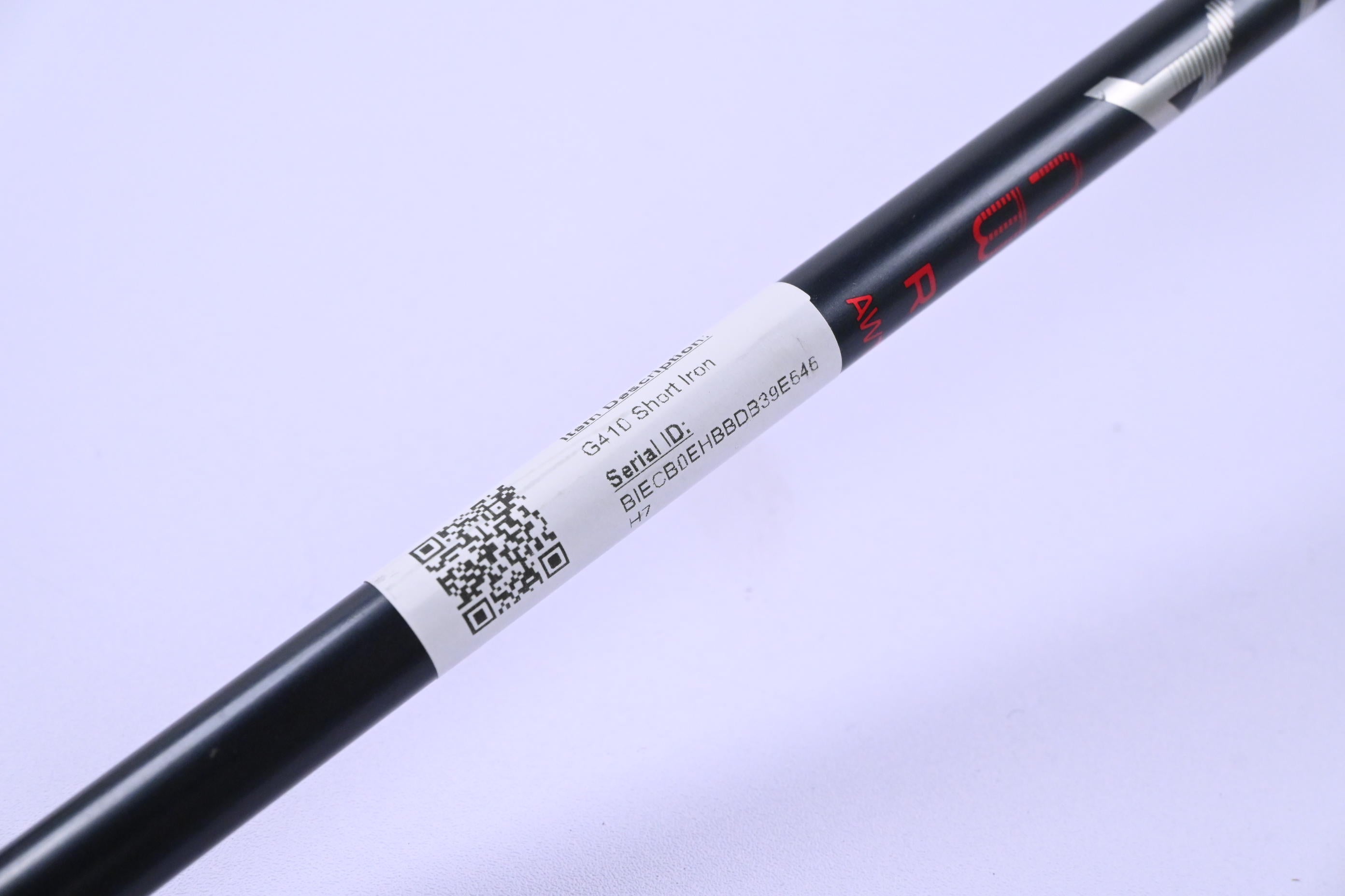 Ping G410 #9 Iron / Red Dot / Regular Flex Ping Alta CB Red Shaft
