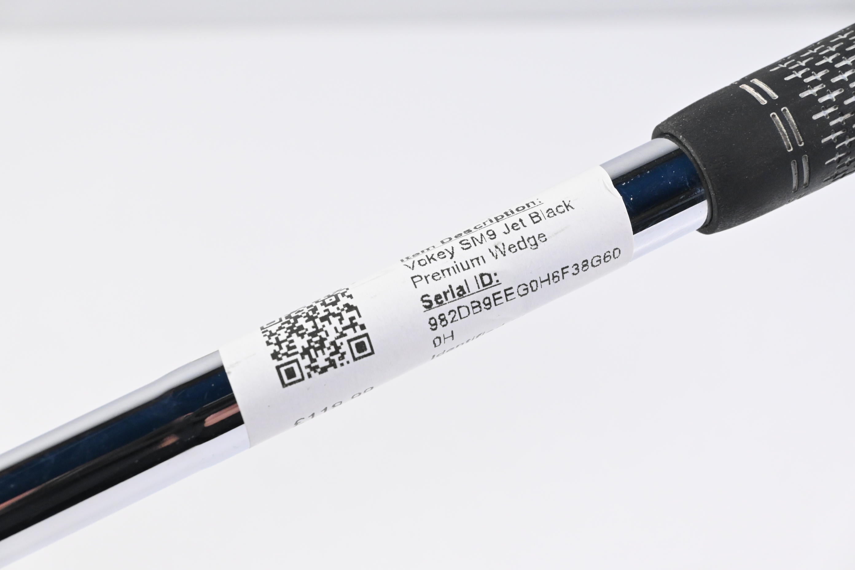 Titleist Vokey SM9 Jet Black Sand Wedge / 56 Degree / Wedge Flex Vokey Design