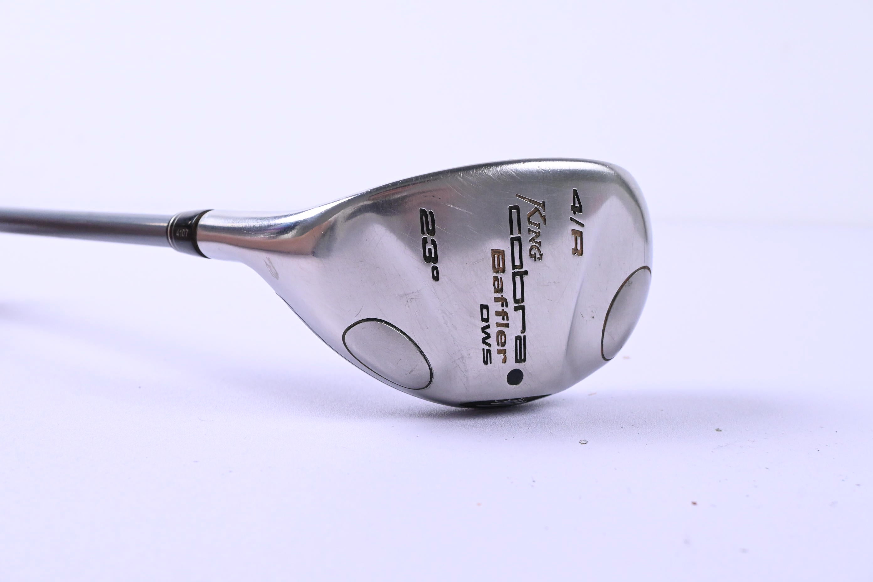 Left Hand Cobra Baffler DWS #4 Hybrid / 23 Degree / Regular Flex Aldila NV HL 65